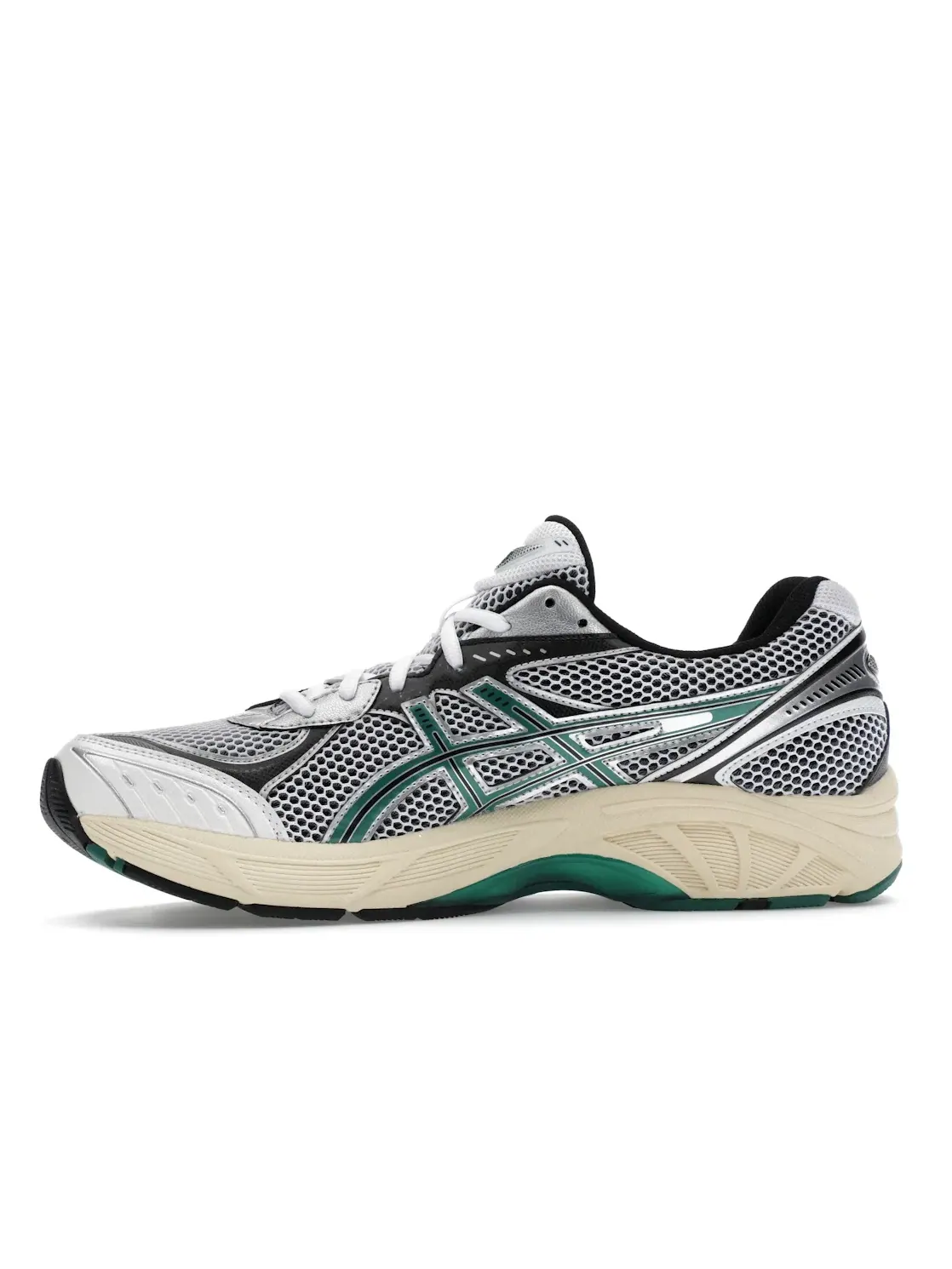 Мужские кроссовки с технологией GEL ASICS GT-2160 — изображение 3 из 4, белый зеленый