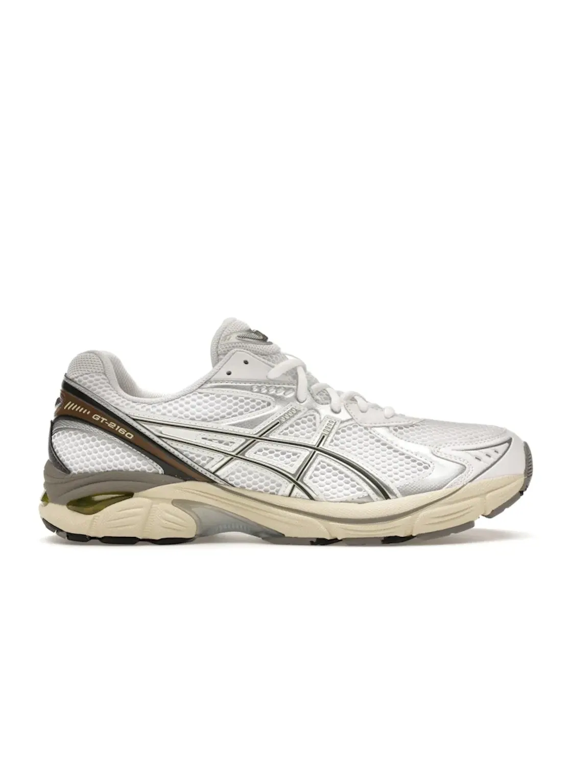 Мужские кроссовки Lifestyle ASICS GT-2160 — изображение 1 из 4, белый желтый
