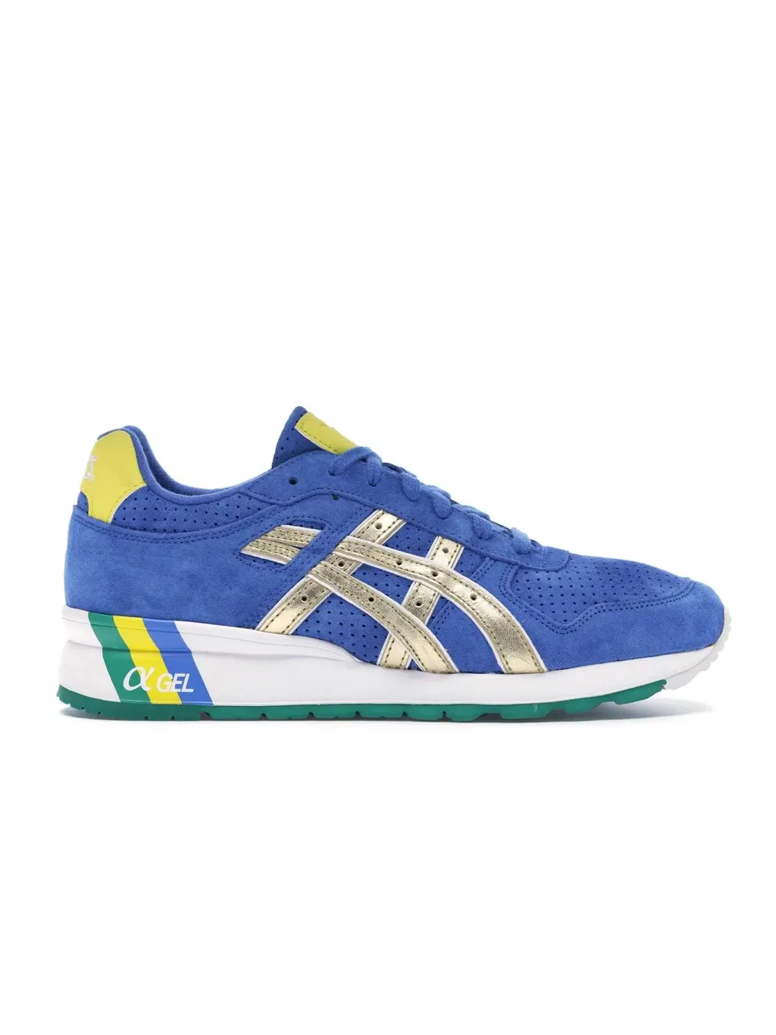 Мужские кроссовки Lifestyle ASICS GT-II — изображение 1 из 4, синий/золотистый