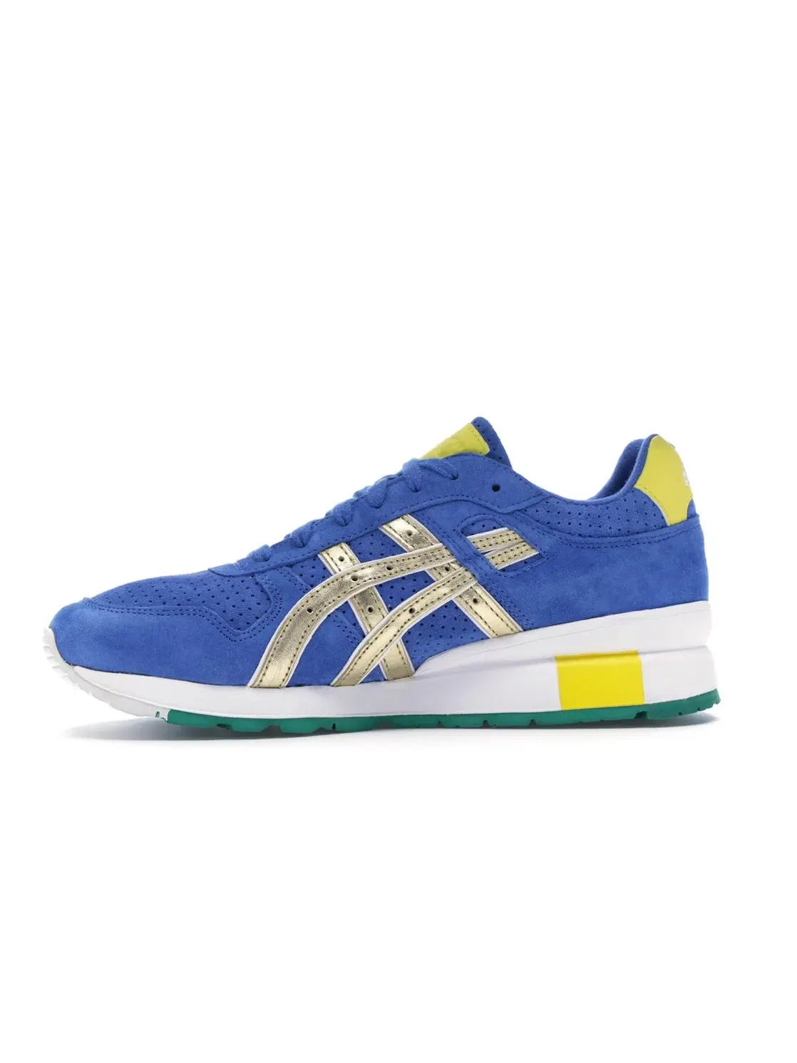 Мужские кроссовки Lifestyle ASICS GT-II — изображение 3 из 4, синий/золотистый