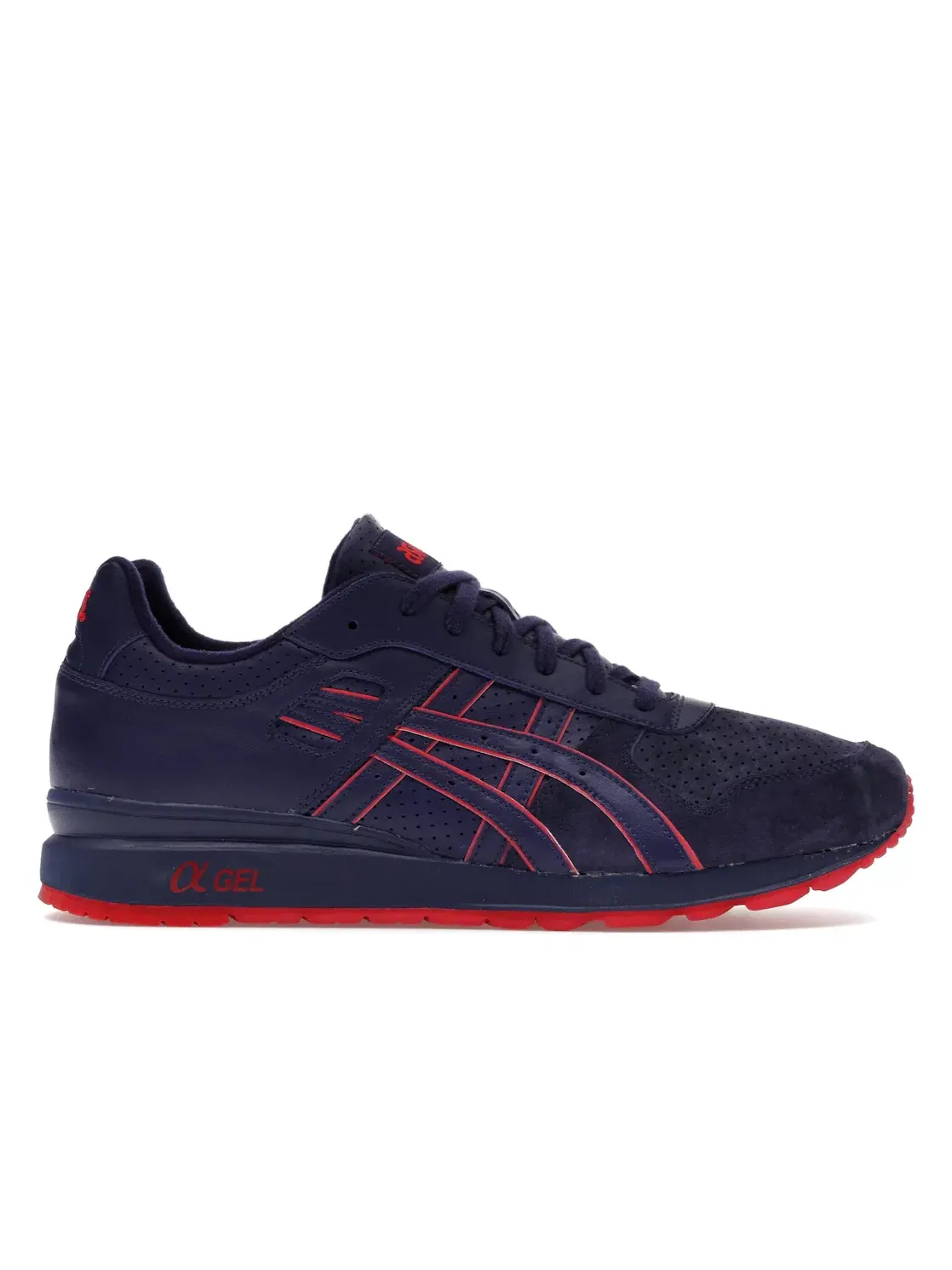 Мужские кроссовки Lifestyle ASICS GT-II Ronnie Fieg High Risk — изображение 1 из 4, фиолетовый/красный