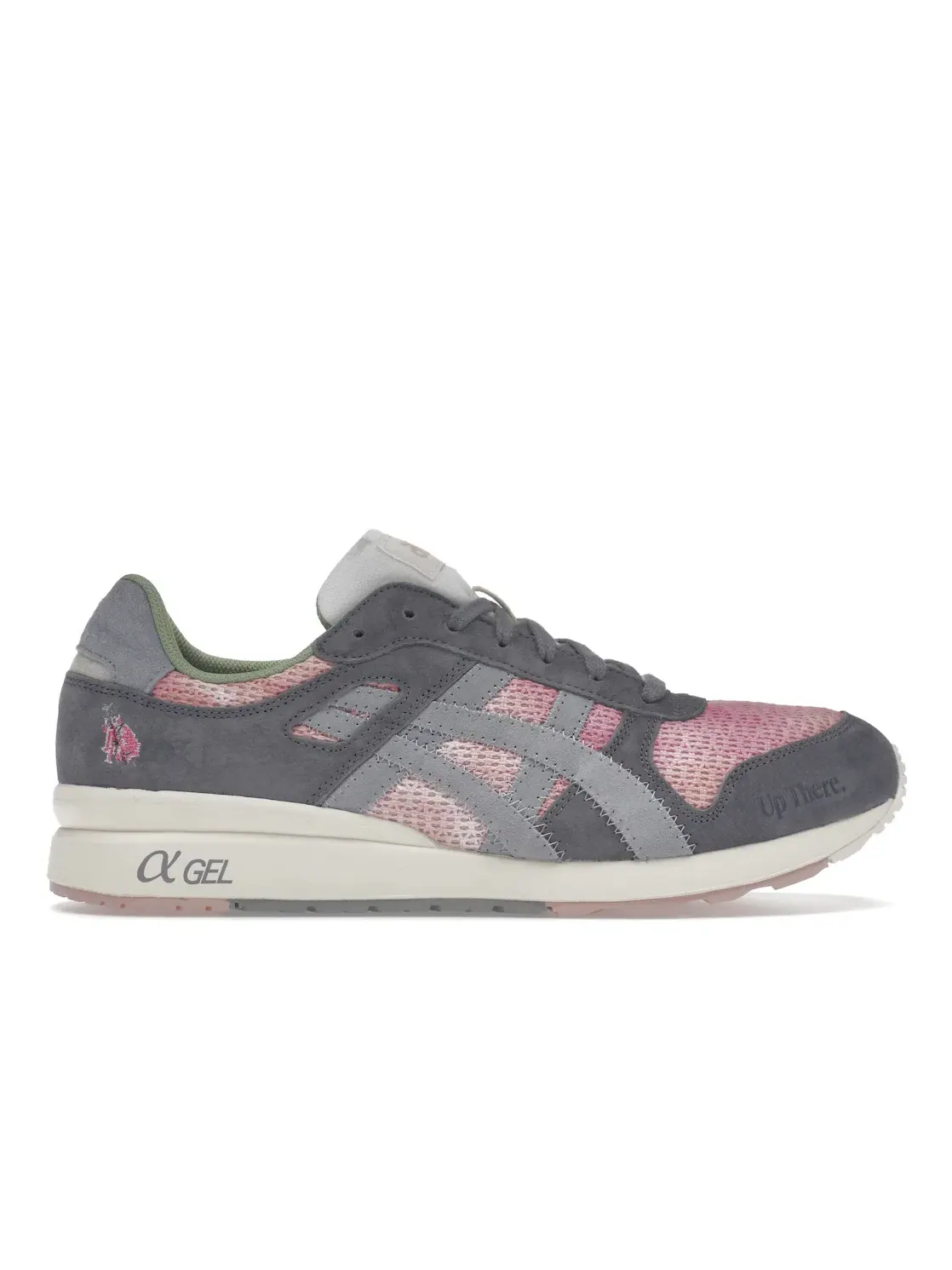 Мужские кроссовки Lifestyle ASICS GT-II Up There ASICS — изображение 1 из 4, серый/розовый