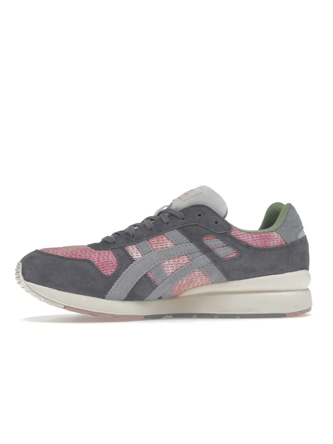 Мужские кроссовки Lifestyle ASICS GT-II Up There ASICS — изображение 3 из 4, серый/розовый