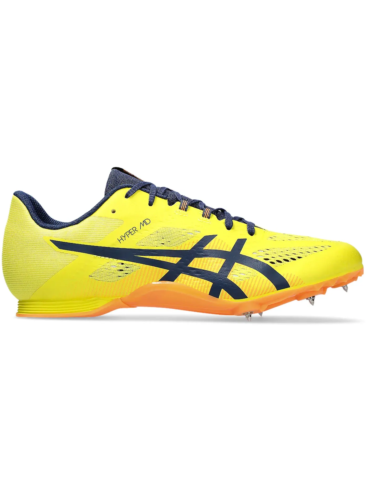 Мужские кроссовки для бега ASICS Hyper Md 8 — изображение 1 из 1, яркий желтый синий