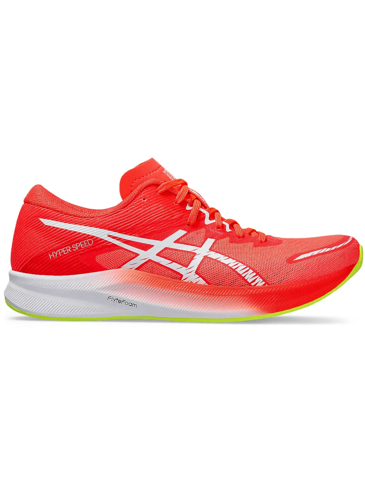 Женские кроссовки для бега с амортизацией ASICS Hyper Speed 3 — изображение 1 из 1, красный/белый
