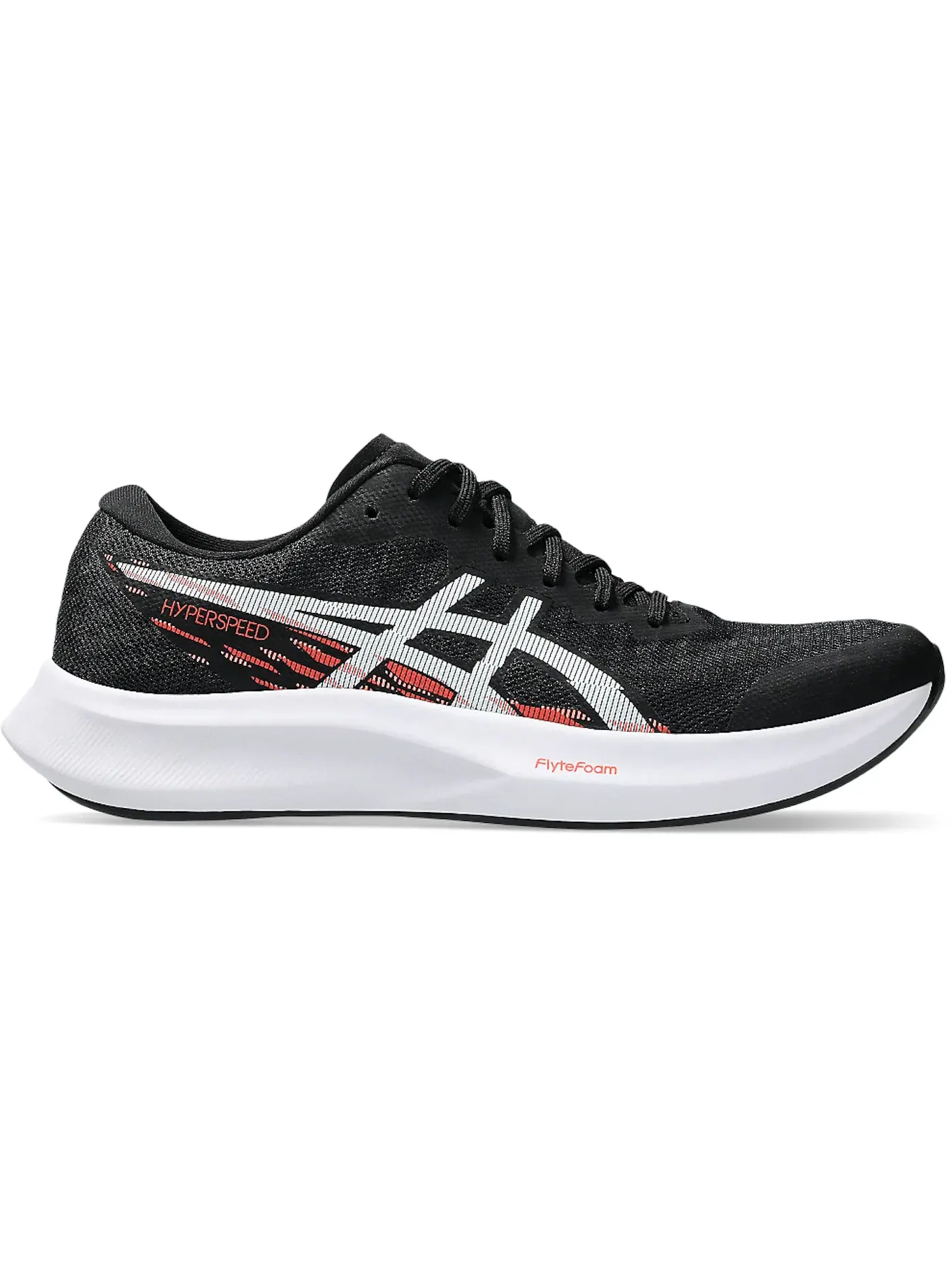 Женские кроссовки ASICS Hyper Speed 4 — изображение 1 из 1, черный/белый