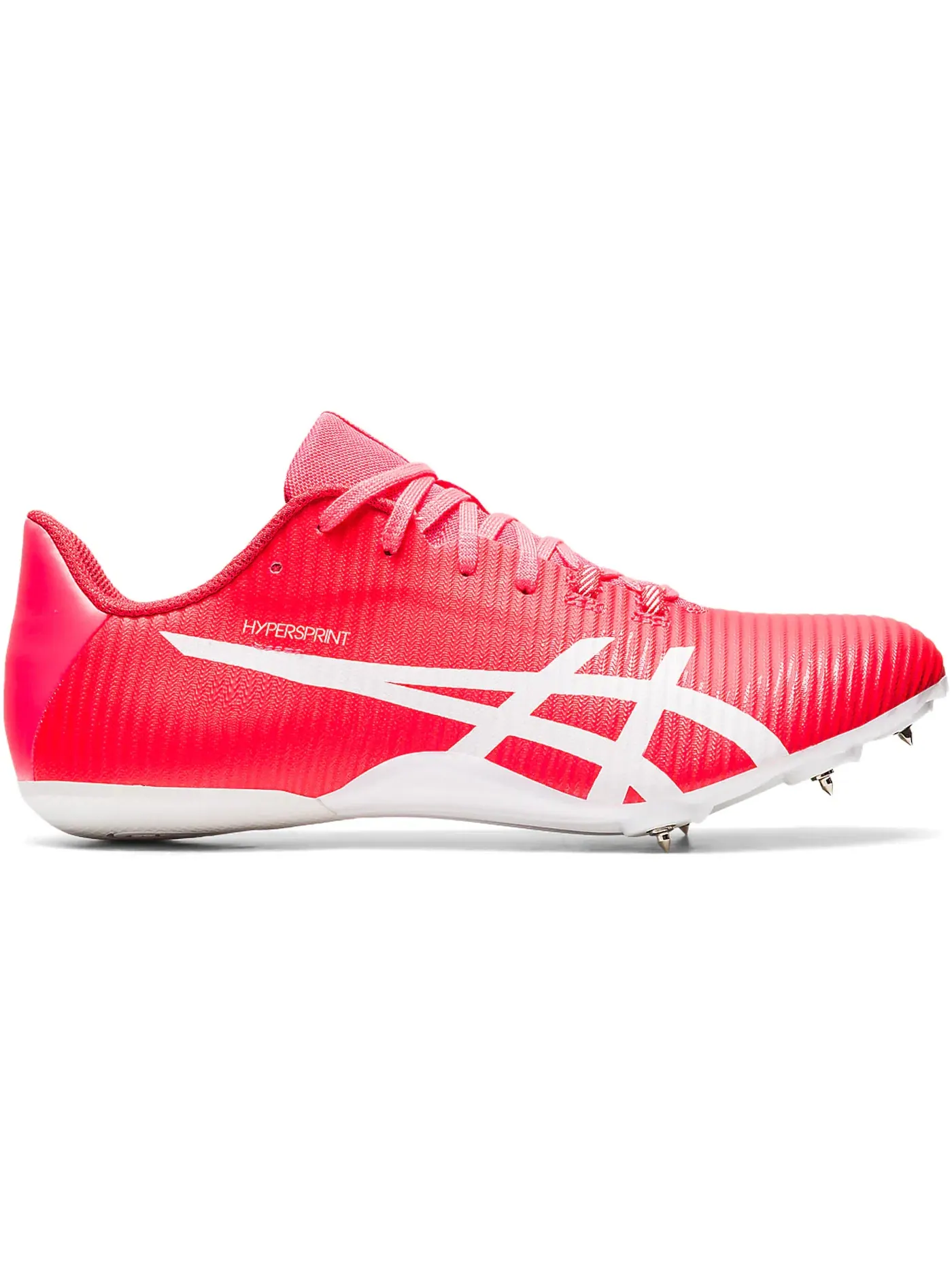 Мужские кроссовки для бега ASICS Hypersprint 8 — изображение 1 из 1, розовый белый
