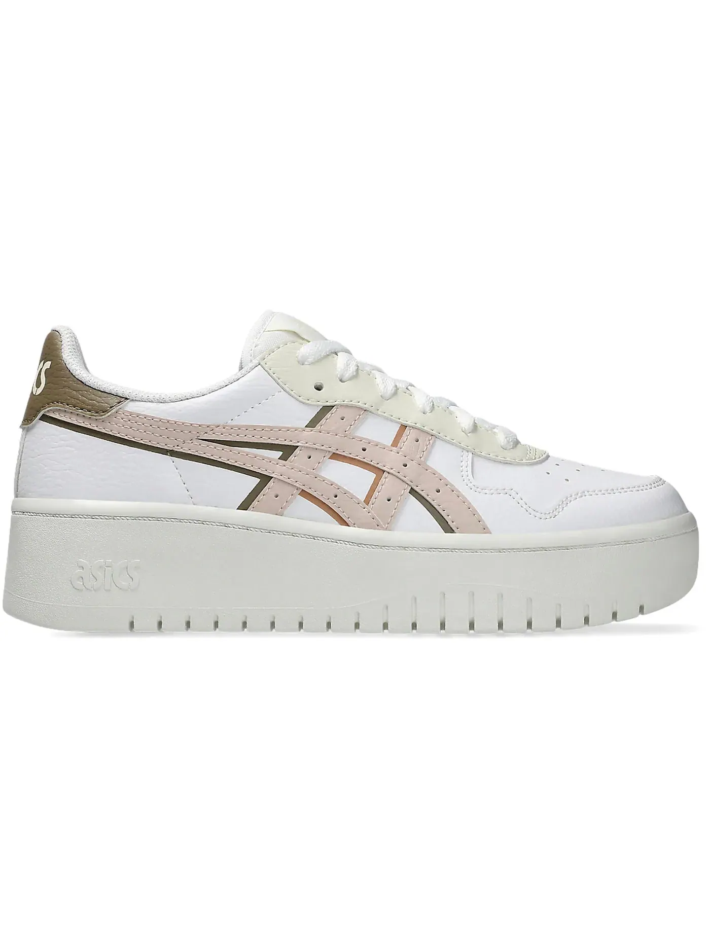 Женские кроссовки Lifestyle ASICS Japan S PF — изображение 1 из 1, белый бежевый