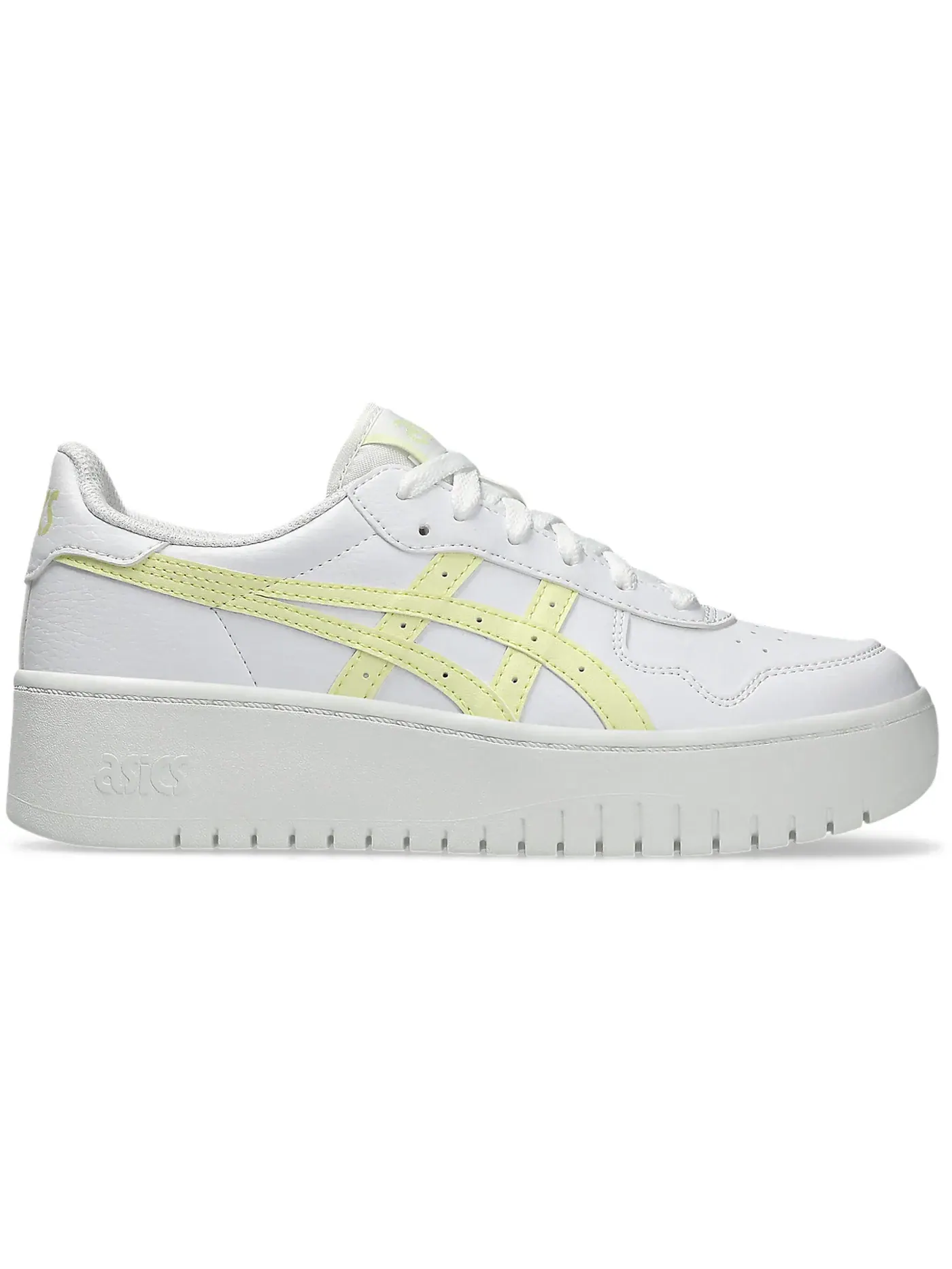 Женские кроссовки Lifestyle ASICS Japan S Pf — изображение 1 из 1, белый желтый
