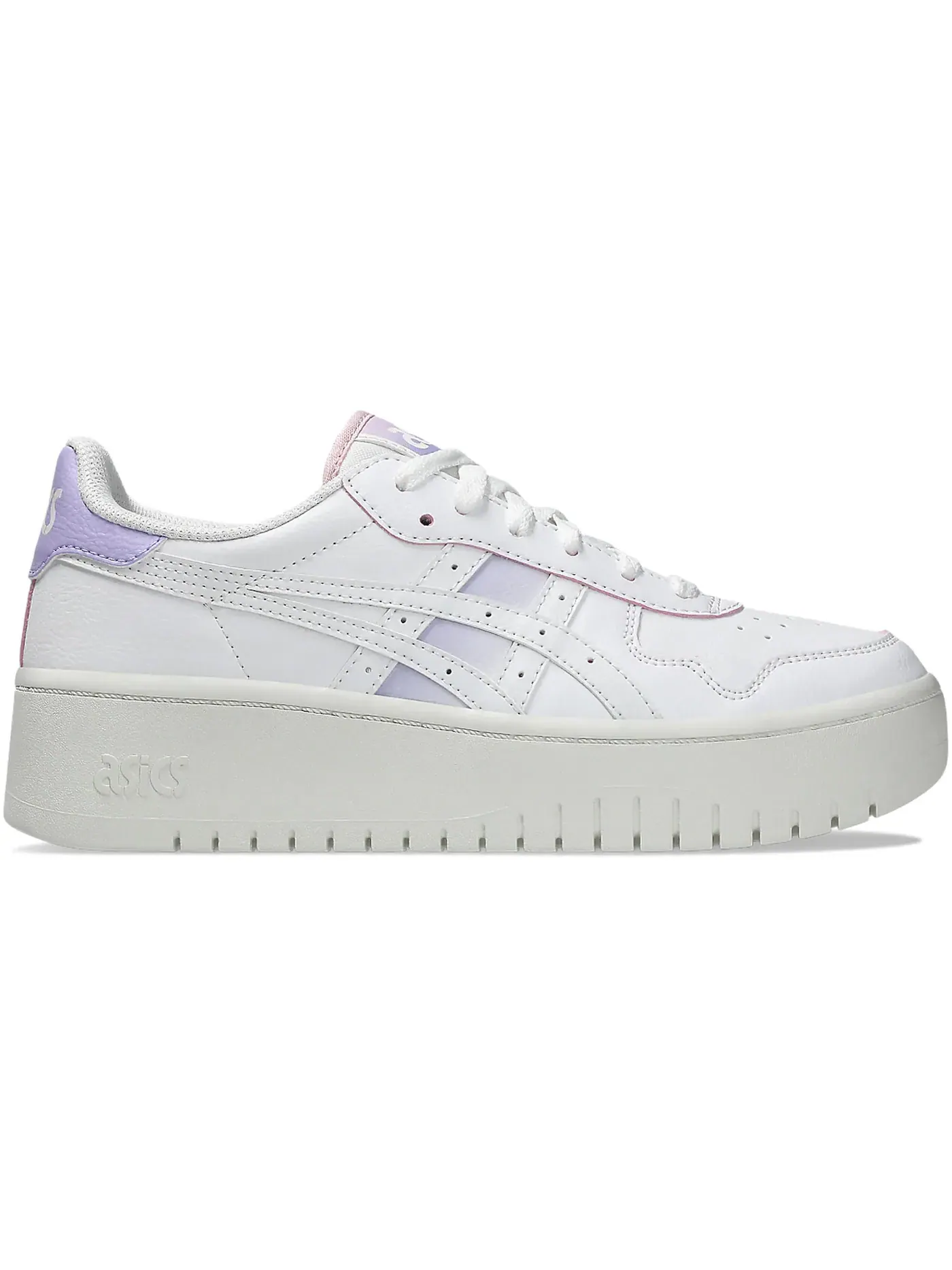 Женские кроссовки Lifestyle ASICS Japan S PF — изображение 1 из 1, белый/фиолетовый светлый