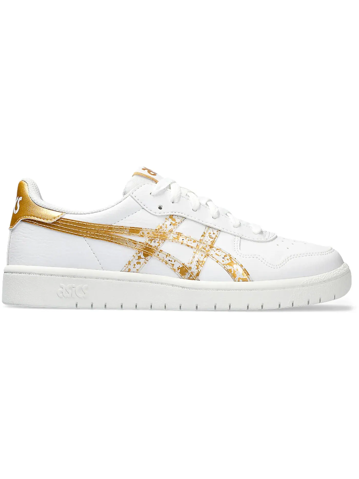 Женские кроссовки с модельным дизайном ASICS Japan S — изображение 1 из 1, белый золотистый