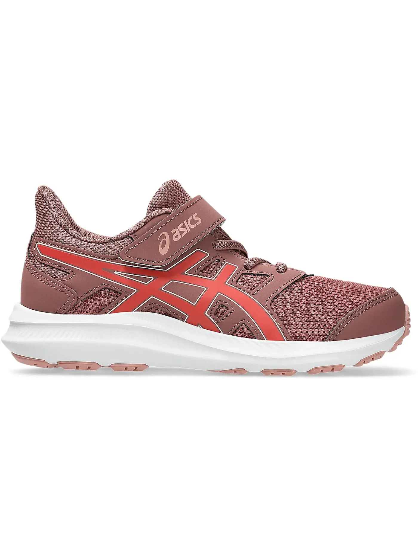 Детские кроссовки ASICS Jolt 4 — изображение 1 из 1, красный темный розовый