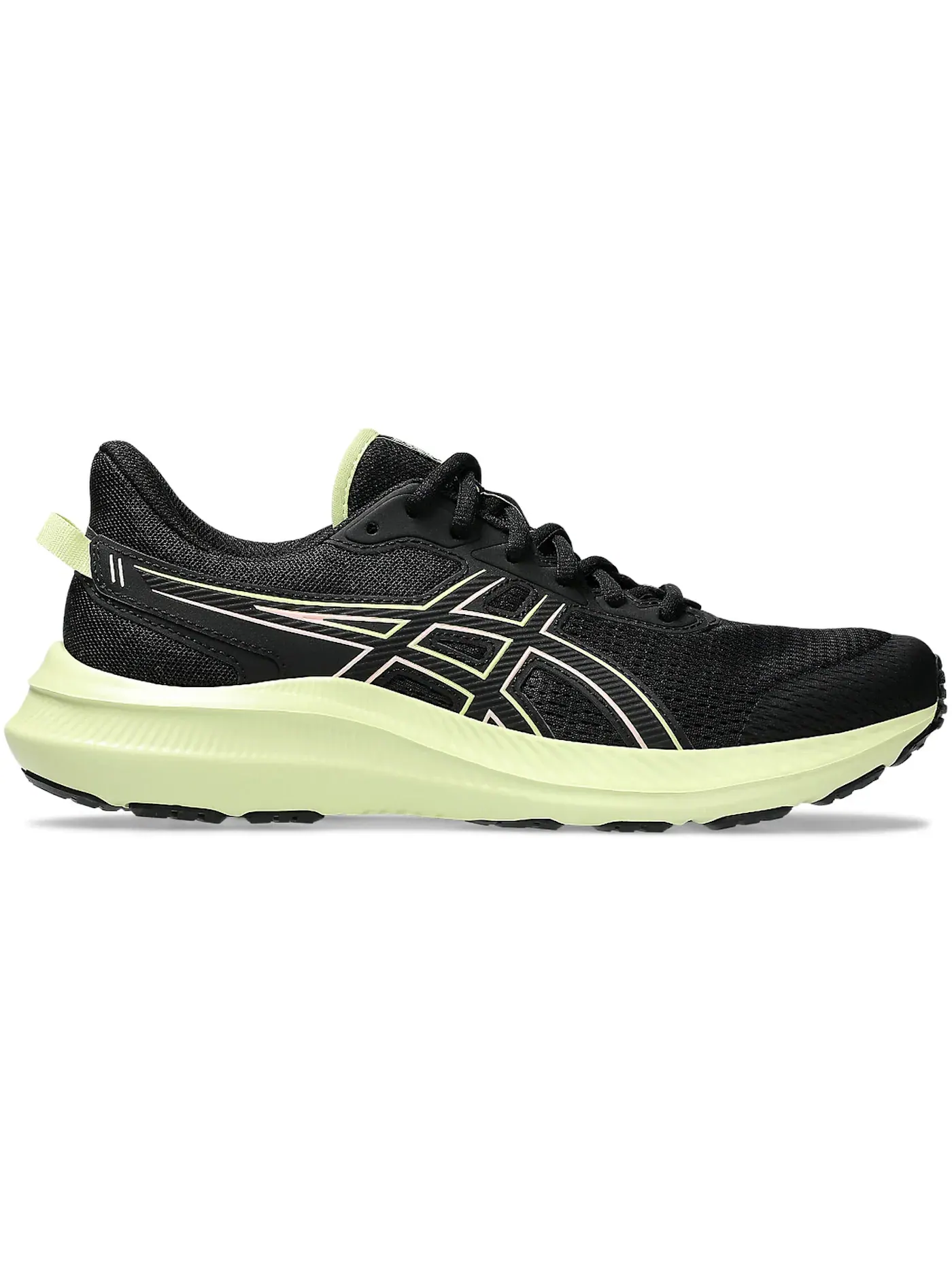 Женские кроссовки с сетчатым верхом ASICS Jolt 5 — изображение 1 из 1, черный/желтый