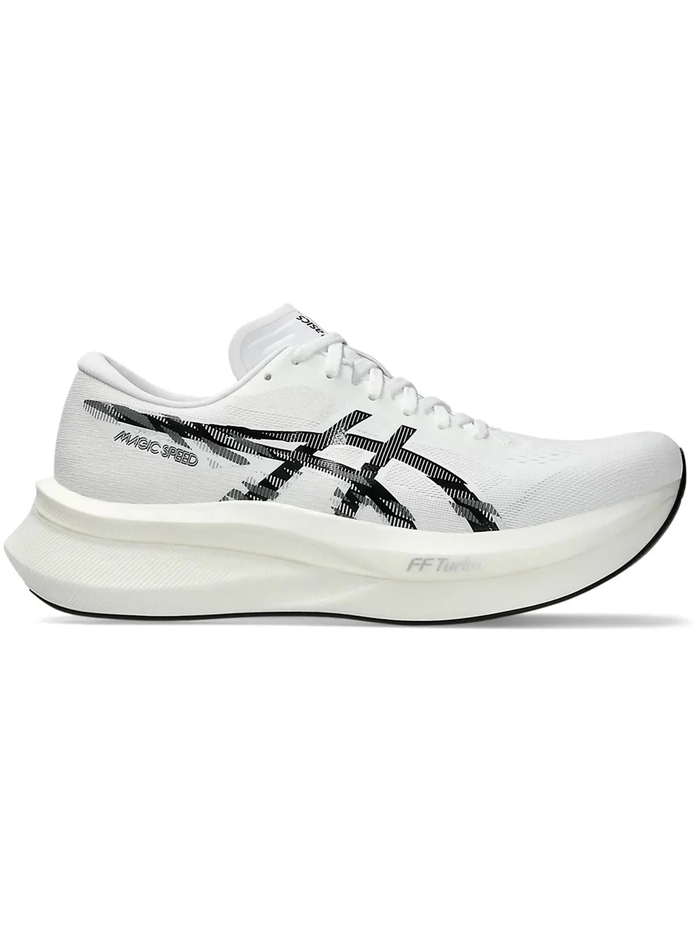 Мужские кроссовки для бега ASICS Magic Speed 4 — изображение 1 из 1, белый/черный