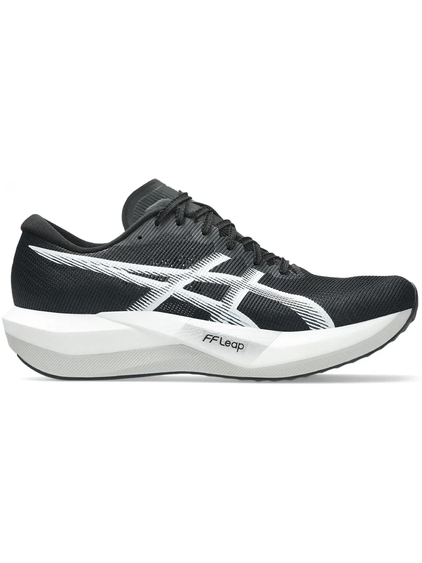 Мужские беговые кроссовки ASICS Magic Speed 5 — изображение 1 из 1, черный/белый