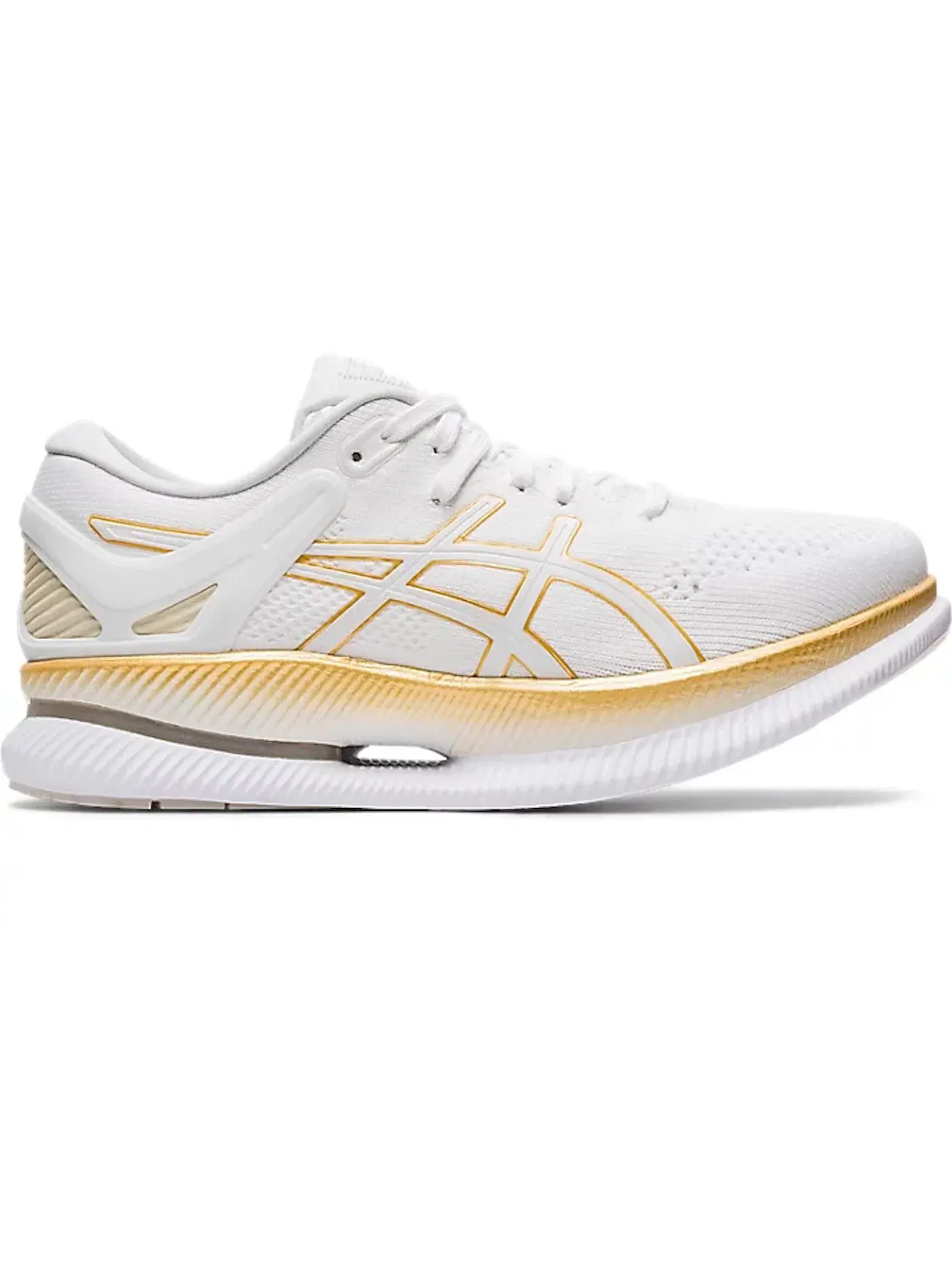 Мужские кроссовки для бега ASICS MetaRide — изображение 1 из 1, белый золотистый