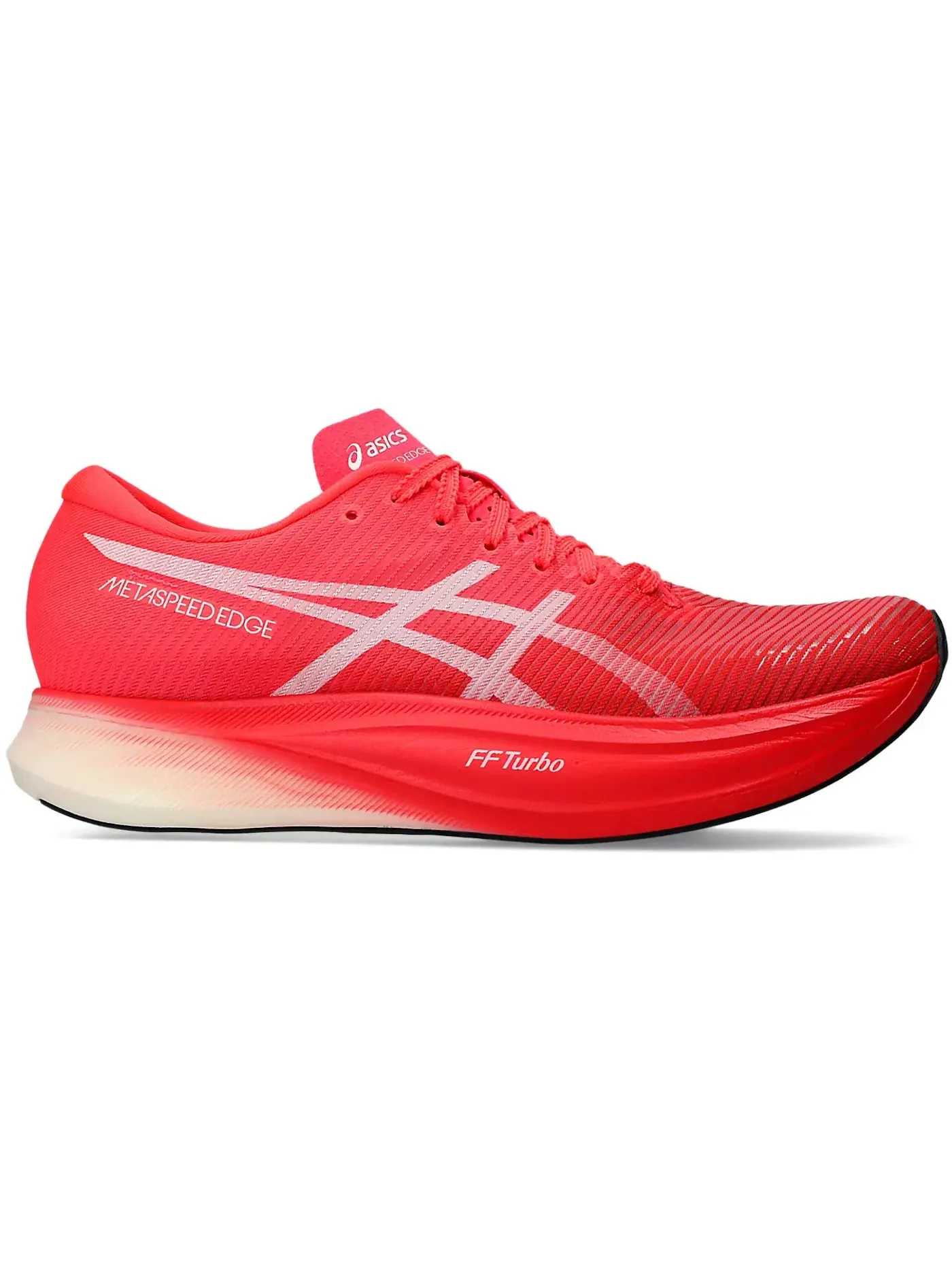 Мужские беговые кроссовки ASICS Metaspeed Edge+ — изображение 1 из 1, розовый/белый