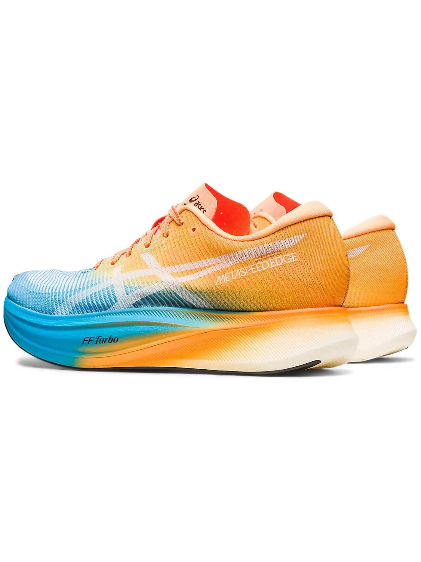 Кроссовки для бега ASICS Metaspeed Edge+ — изображение 3 из 3, синий/оранжевый