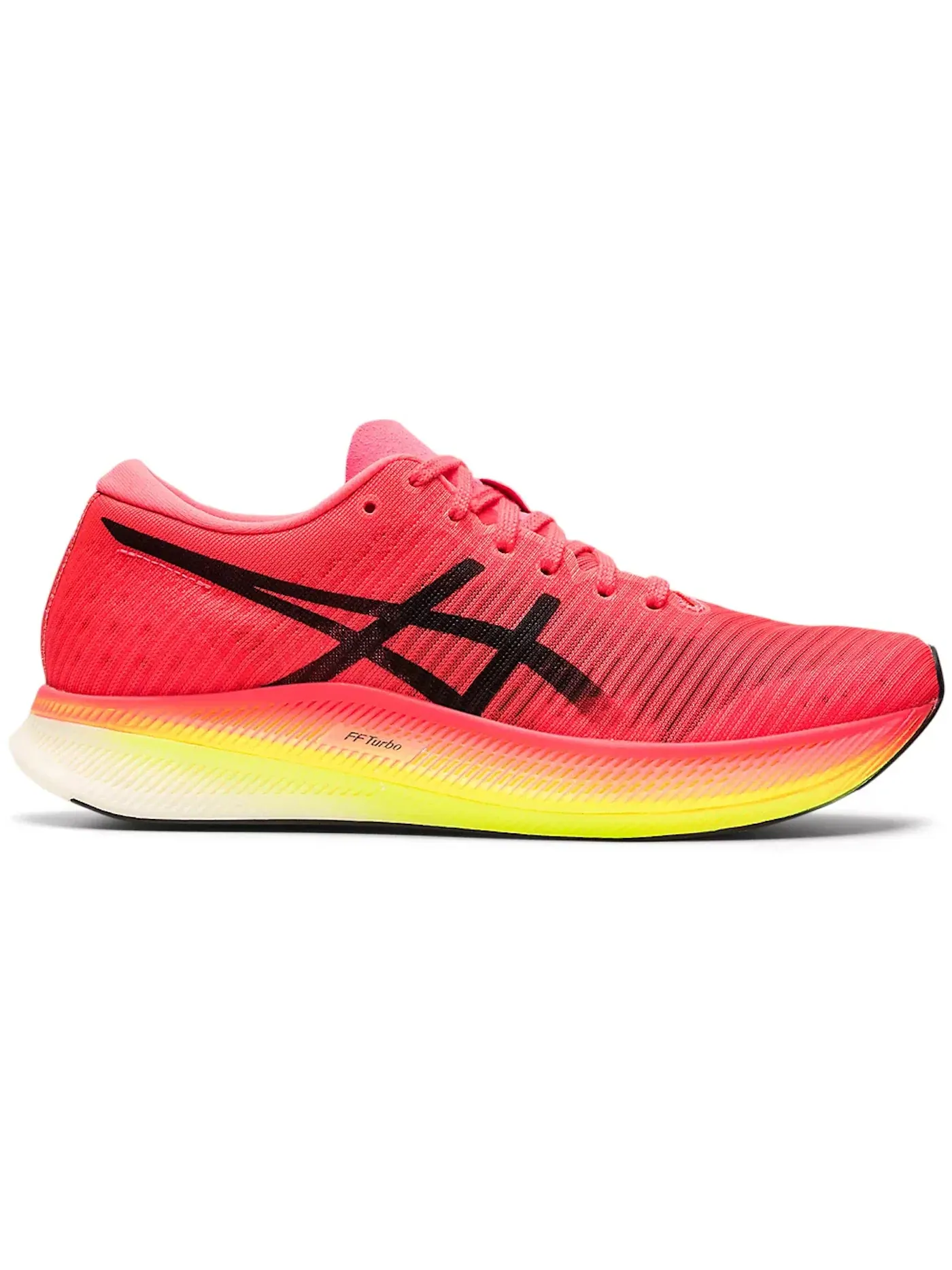 Женские кроссовки для бега с карбоновой пластиной Metaspeed Edge ASICS — изображение 1 из 1, красный/черный