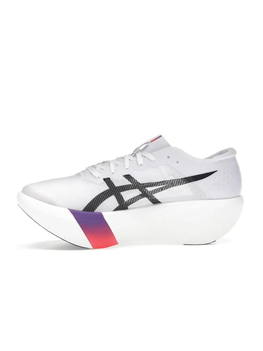 Мужские беговые кроссовки с карбоновой пластиной ASICS Metaspeed Ray — изображение 3 из 4, белый красный