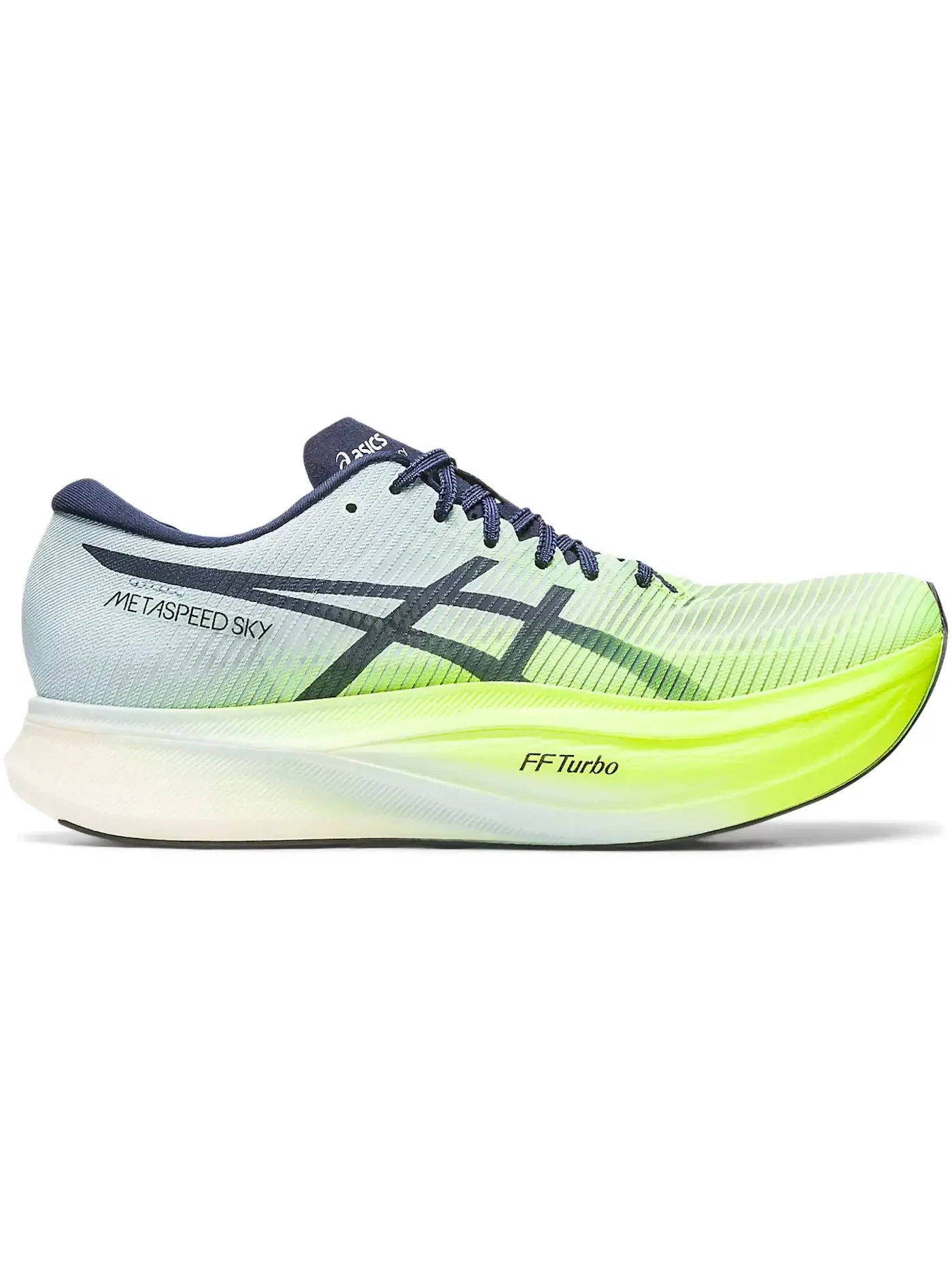 Мужские беговые кроссовки с карбоновой пластиной ASICS Metaspeed Sky+ — изображение 1 из 1, зеленый