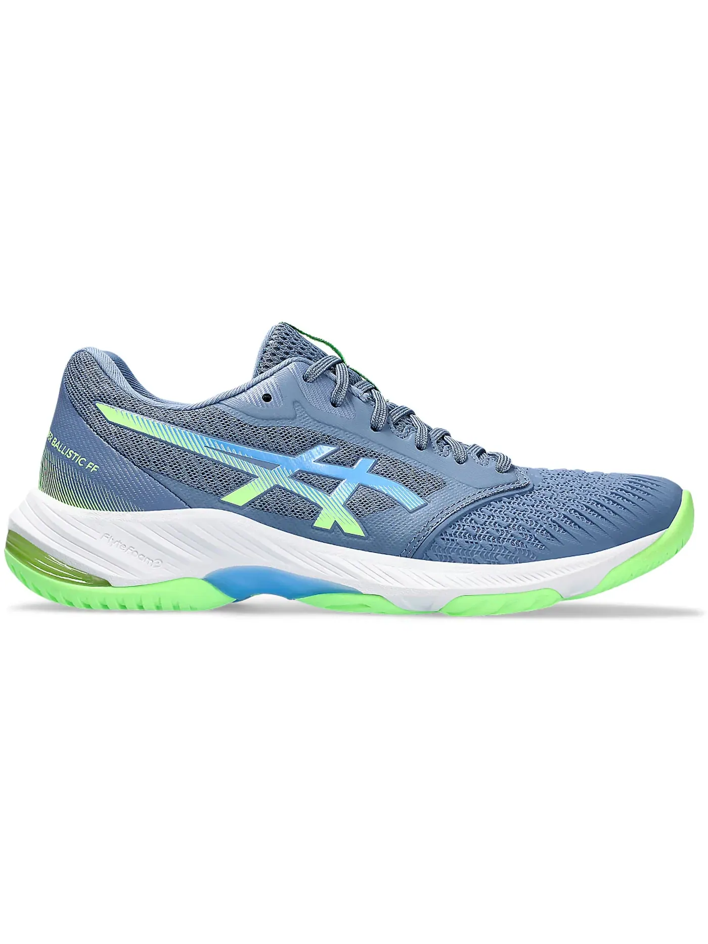 Мужские кроссовки для волейбола ASICS Netburner Ballistic FF 3 — изображение 1 из 1, джинсовый синий синий