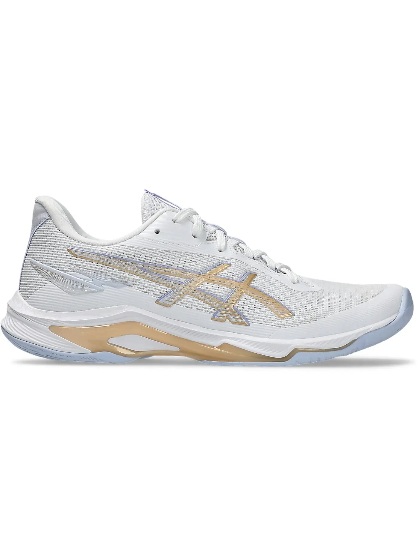Женские кроссовки для волейбола ASICS Netburner Ballistic FF 4 — изображение 1 из 1, белый