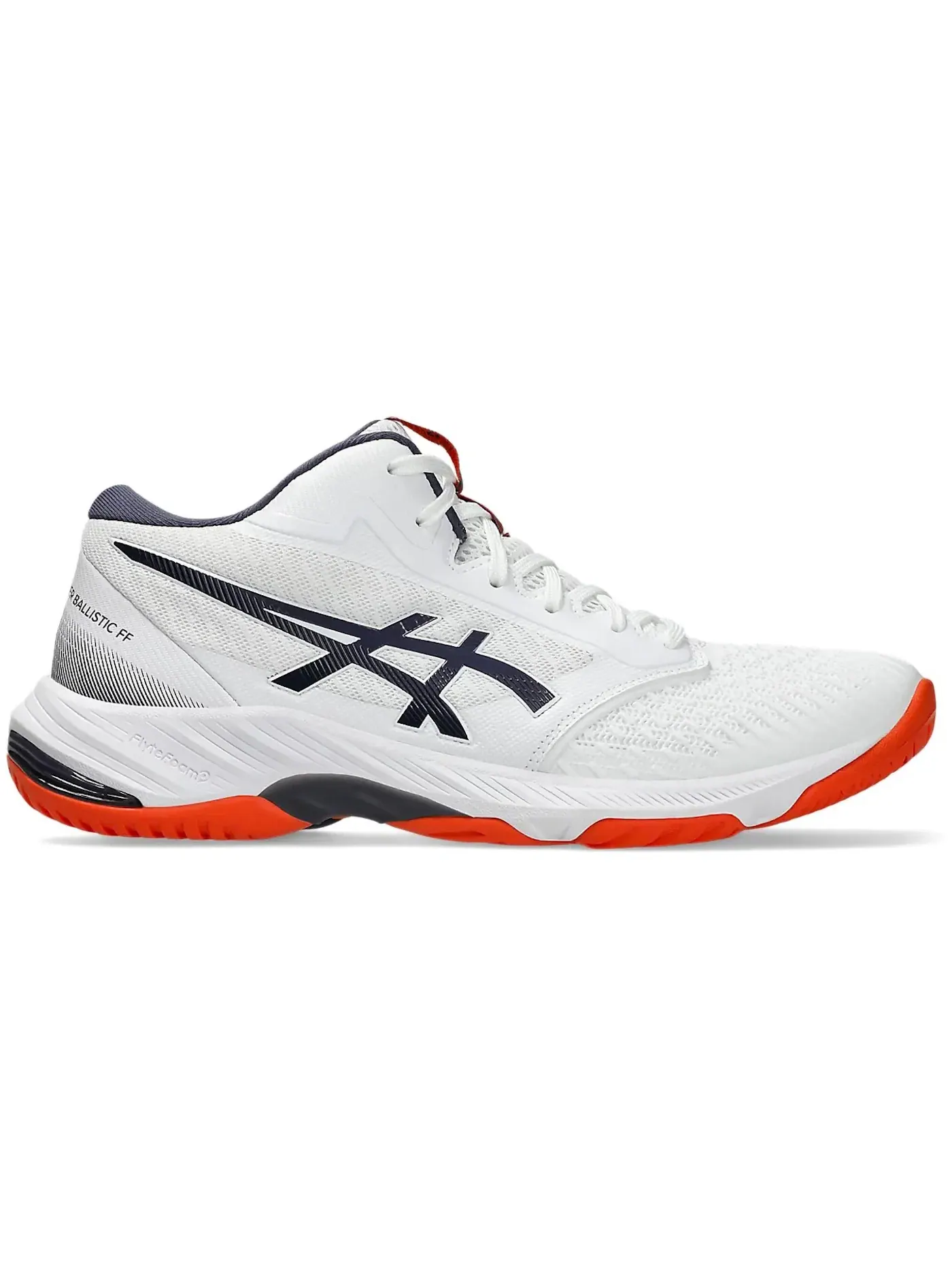 Мужские кроссовки для волейбола ASICS Netburner Ballistic FF MT 3 — изображение 1 из 1, белый/индиго