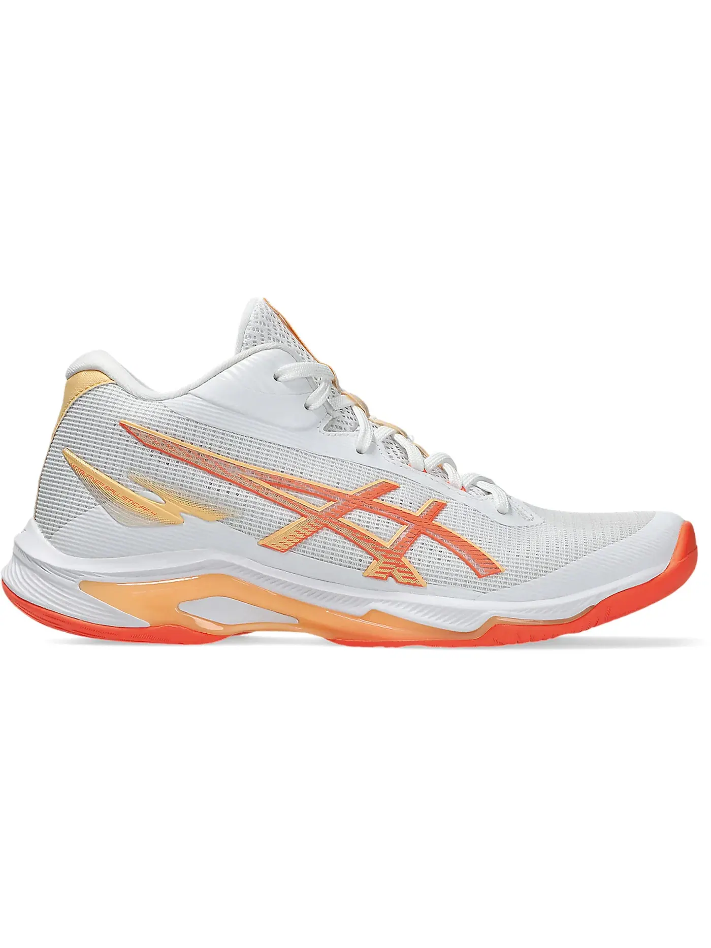 Женские кроссовки для волейбола ASICS Netburner Ballistic FF MT 4 — изображение 1 из 1, белый