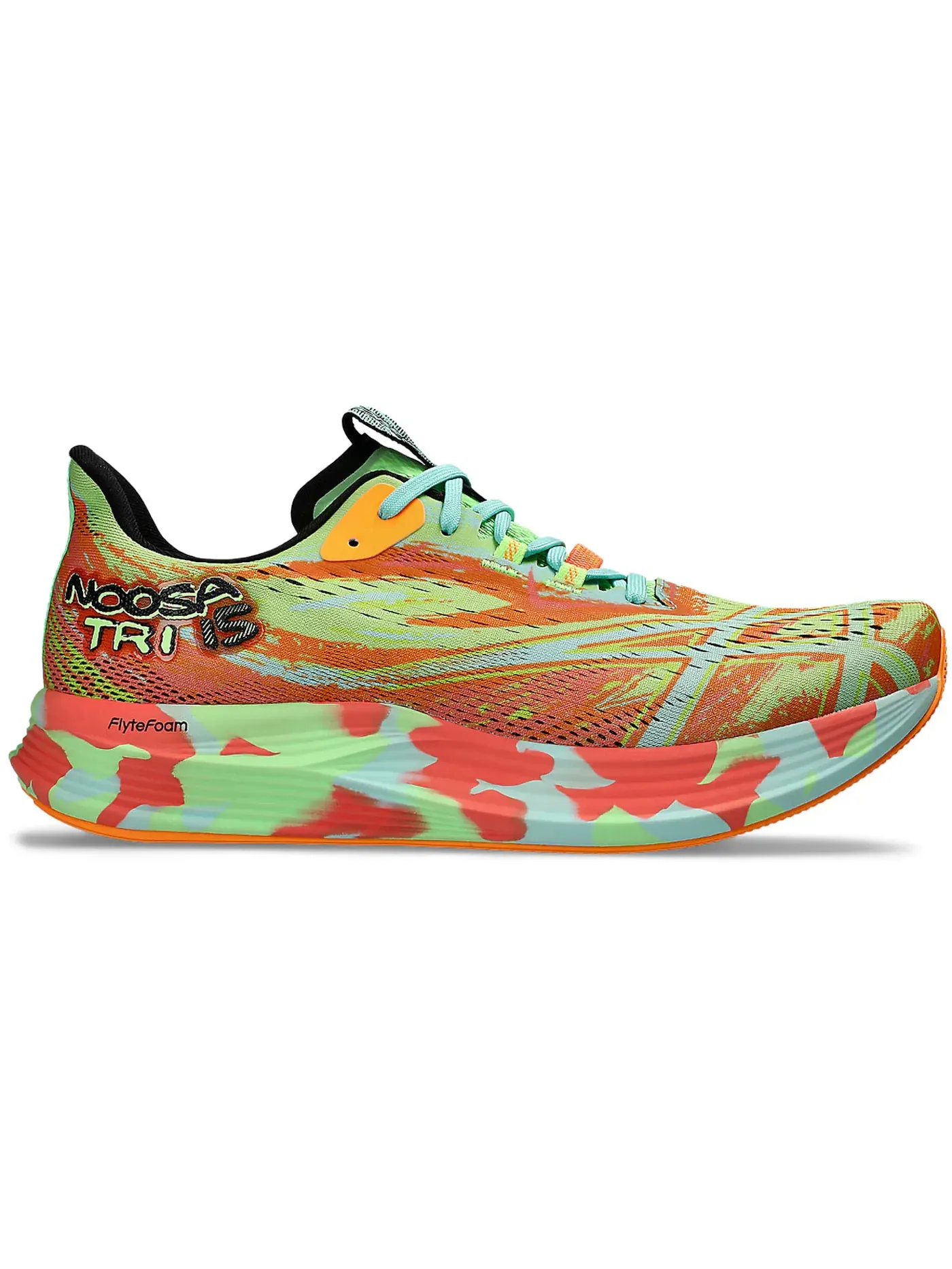 Мужские кроссовки с амортизацией ASICS Noosa Tri 15, Lime Burst Illuminate Mint — изображение 1 из 1