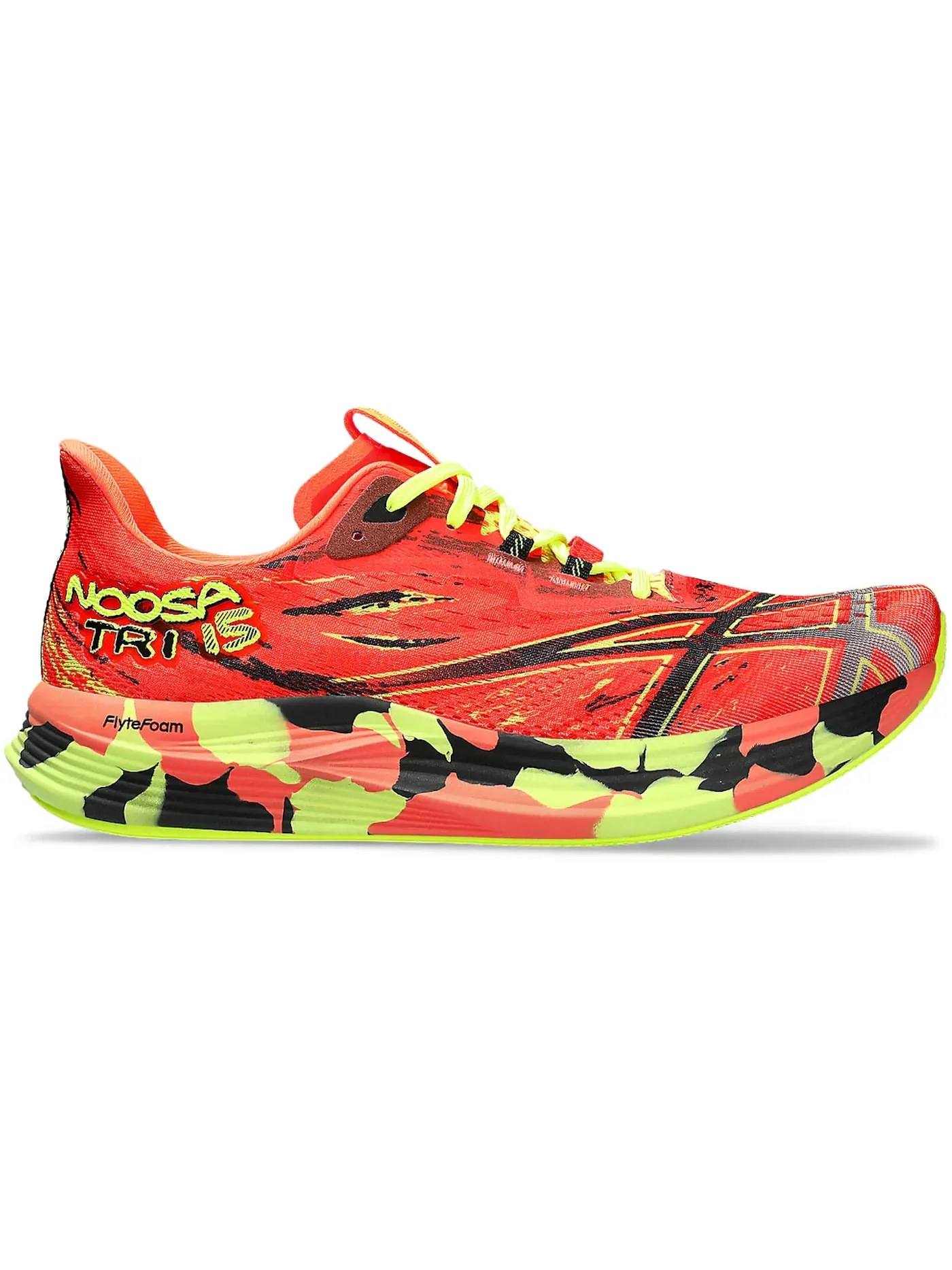 Мужские кроссовки для бега ASICS Noosa Tri 15 — изображение 1 из 1, красный/черный