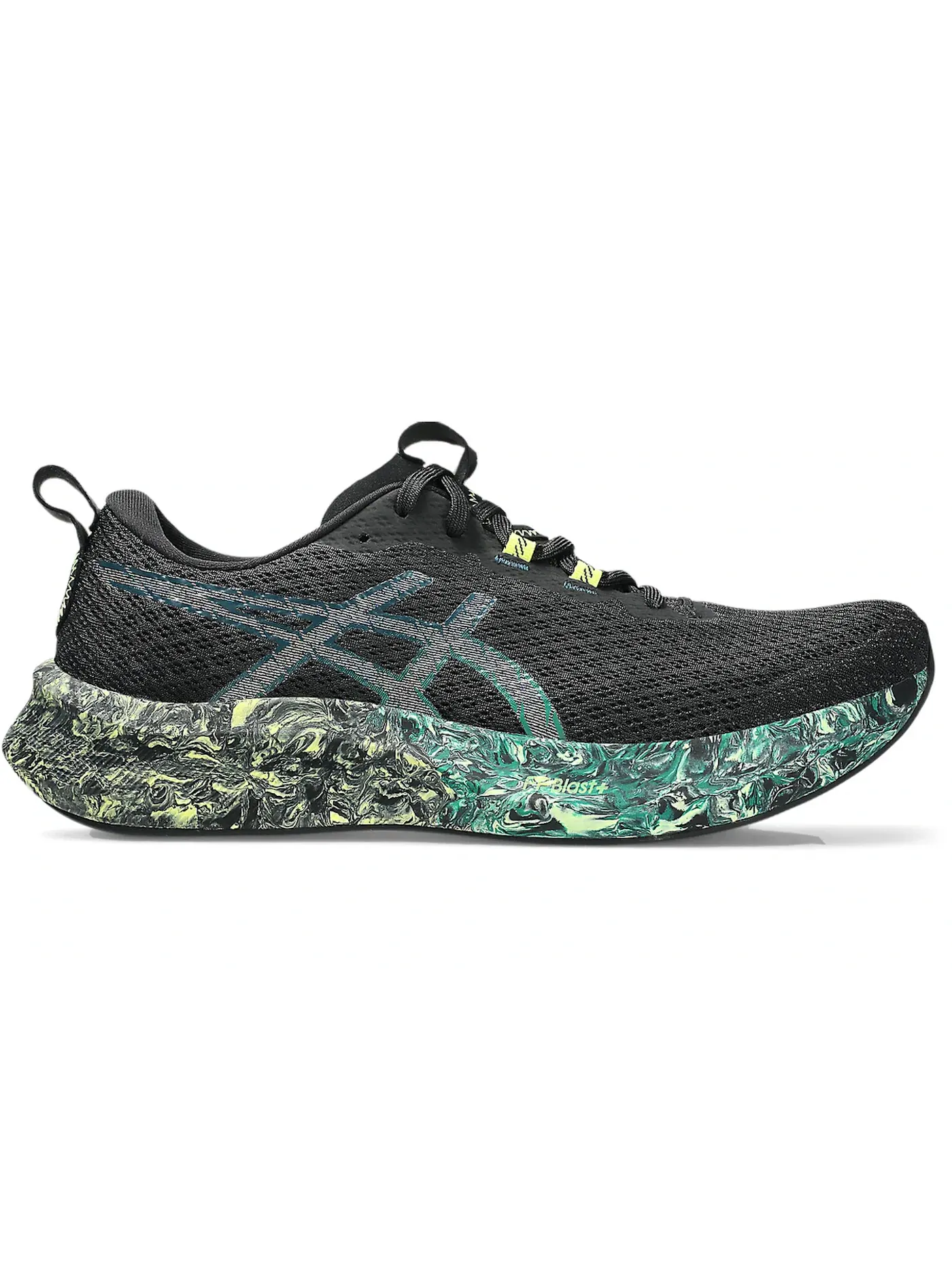 Мужские кроссовки для бега ASICS Noosa Tri 16 — изображение 1 из 1, черный/зеленый
