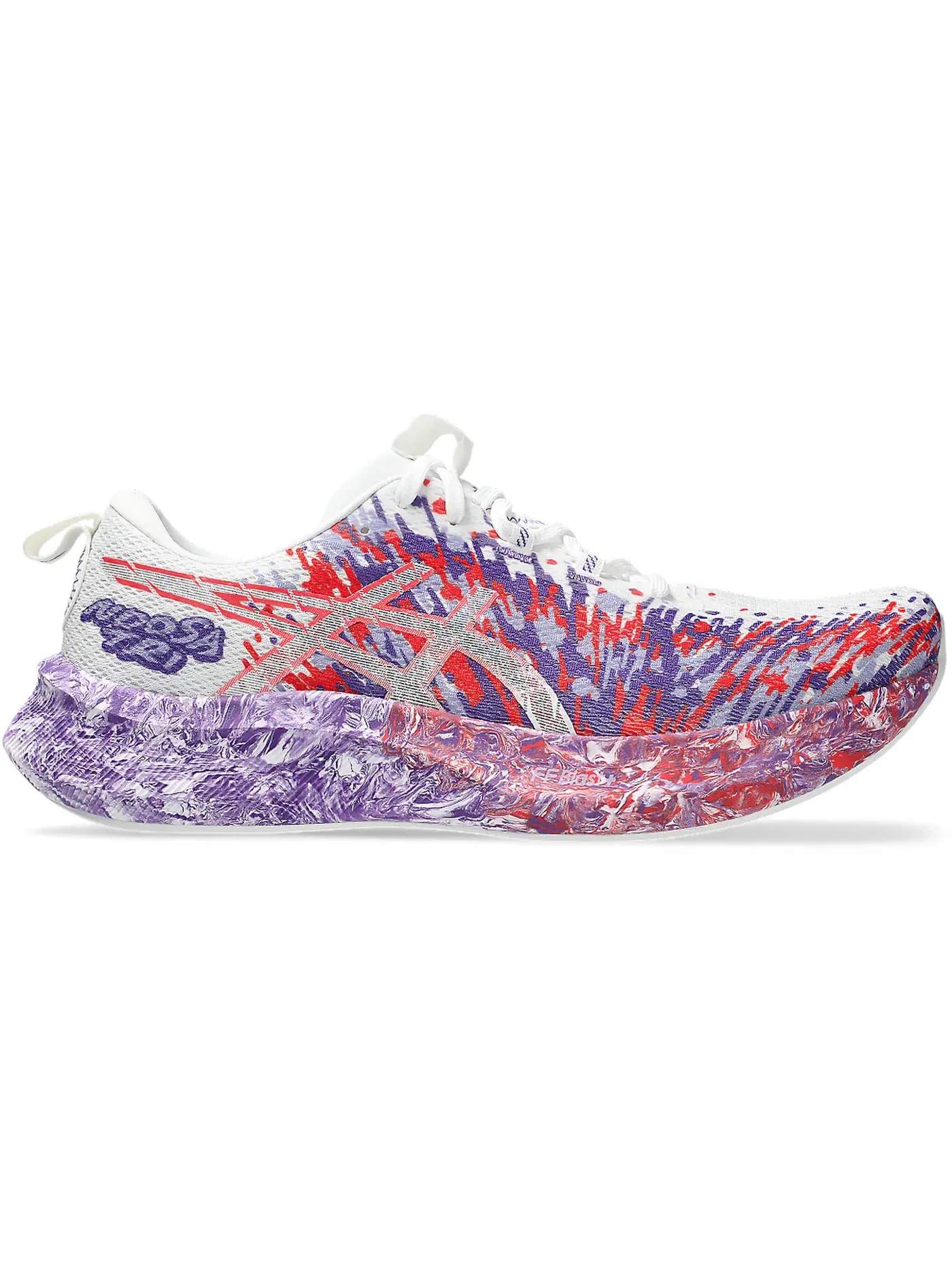 Мужские кроссовки для бега ASICS Noosa Tri 16 — изображение 1 из 1, белый/фиолетовый