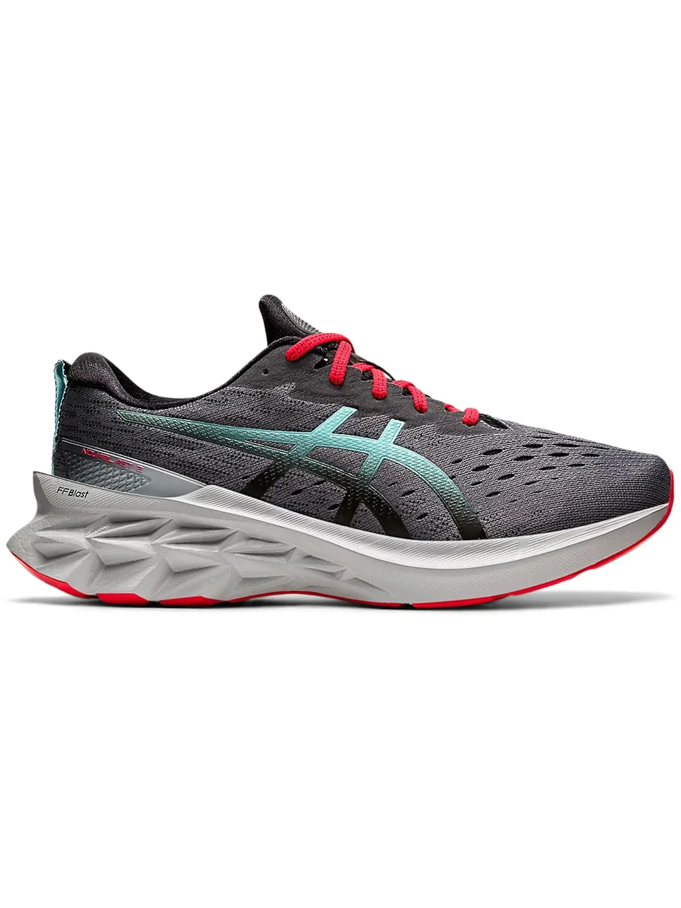 Мужские кроссовки беговые ASICS Novablast 2 — изображение 1 из 1, прозрачный синий