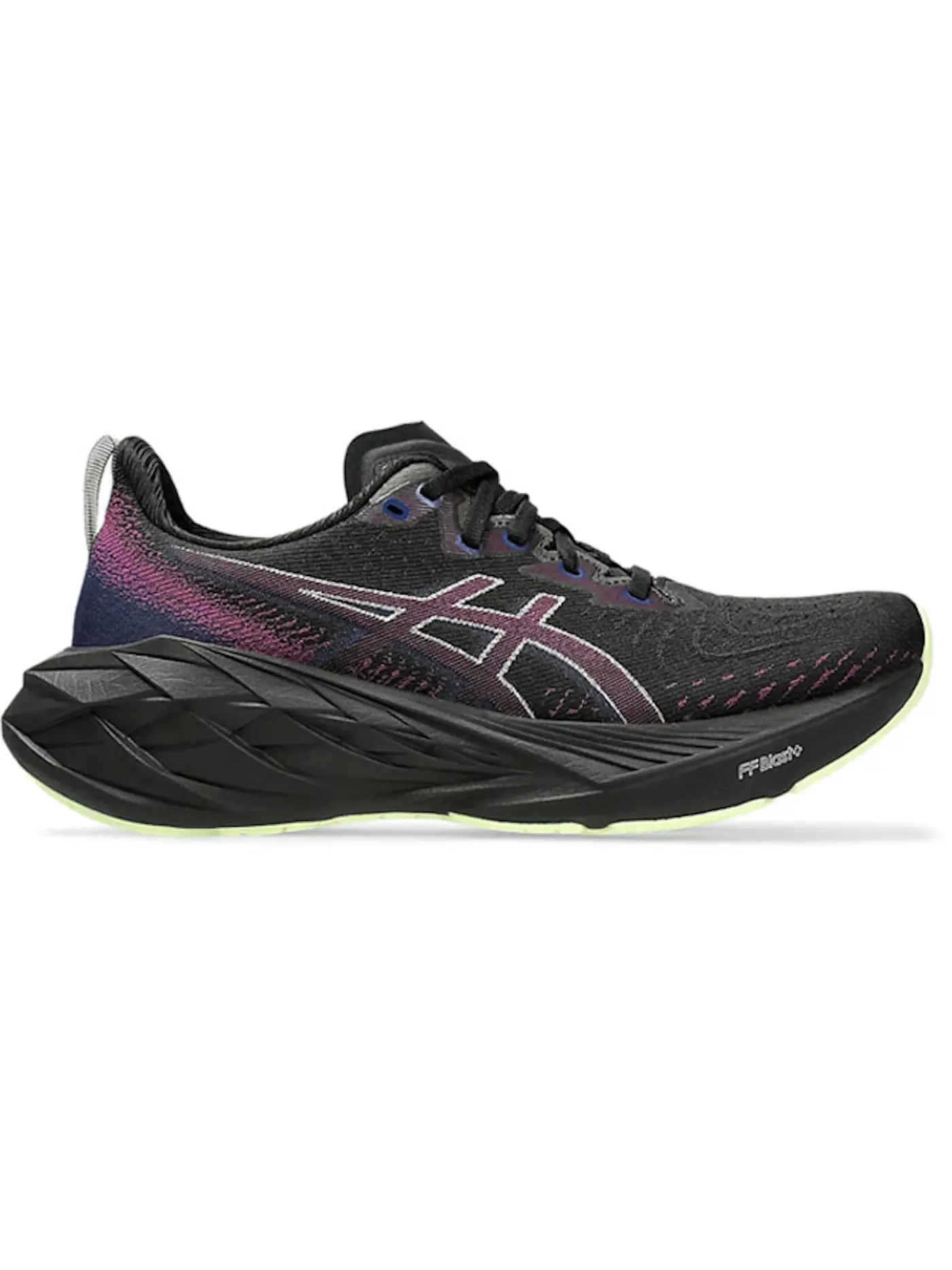 Женские кроссовки для бега ASICS Novablast 4 — изображение 1 из 1, черный синий