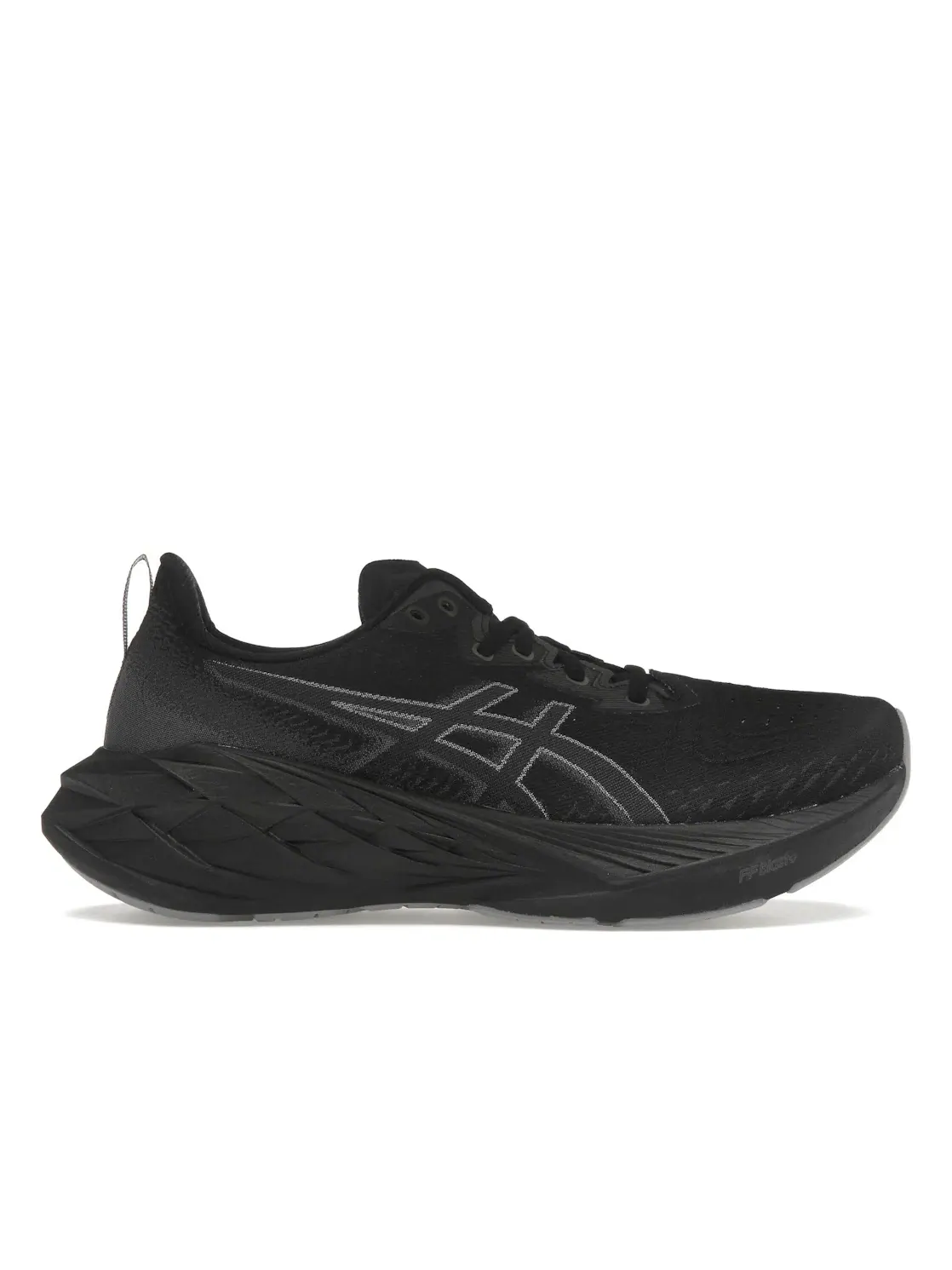 Мужские кроссовки для бега Novablast 4 ASICS — изображение 1 из 4, черный/графитовый серый