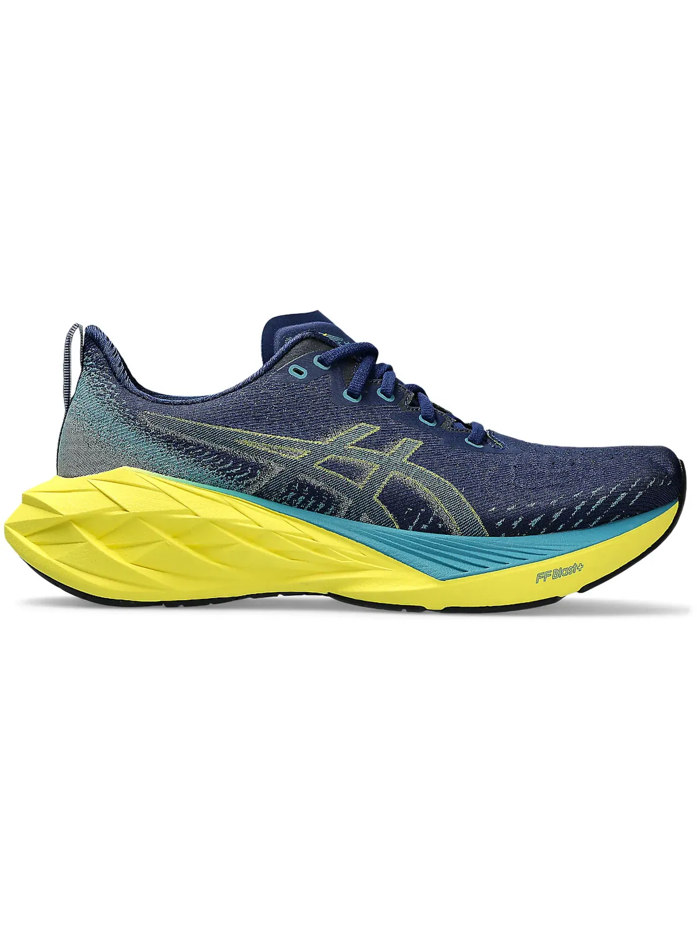 Мужские кроссовки для бега Novablast 4 ASICS — изображение 1 из 1, синий/синий