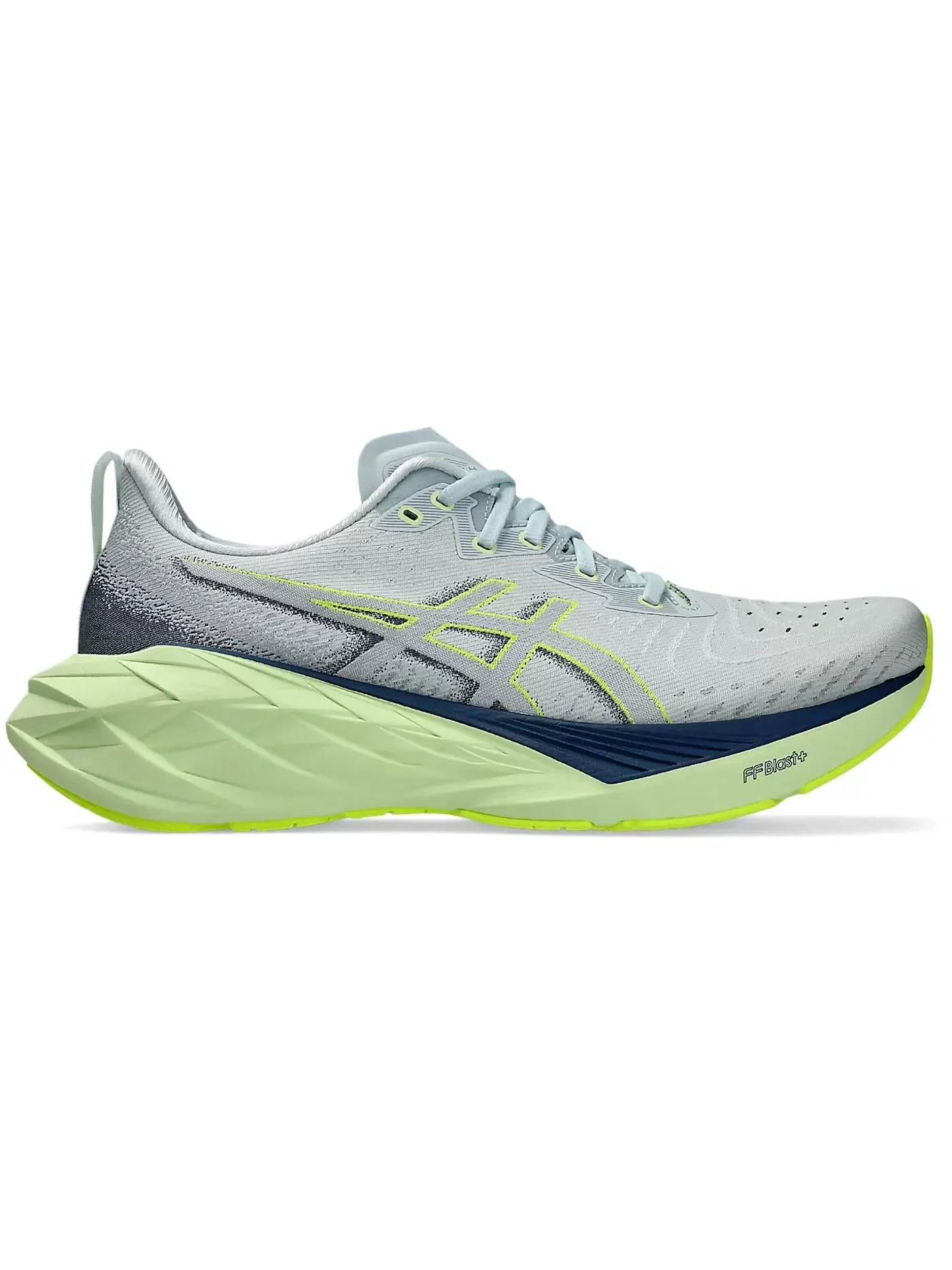 Мужские кроссовки для бега с амортизацией ASICS Novablast 4 — изображение 1 из 1, серый синий