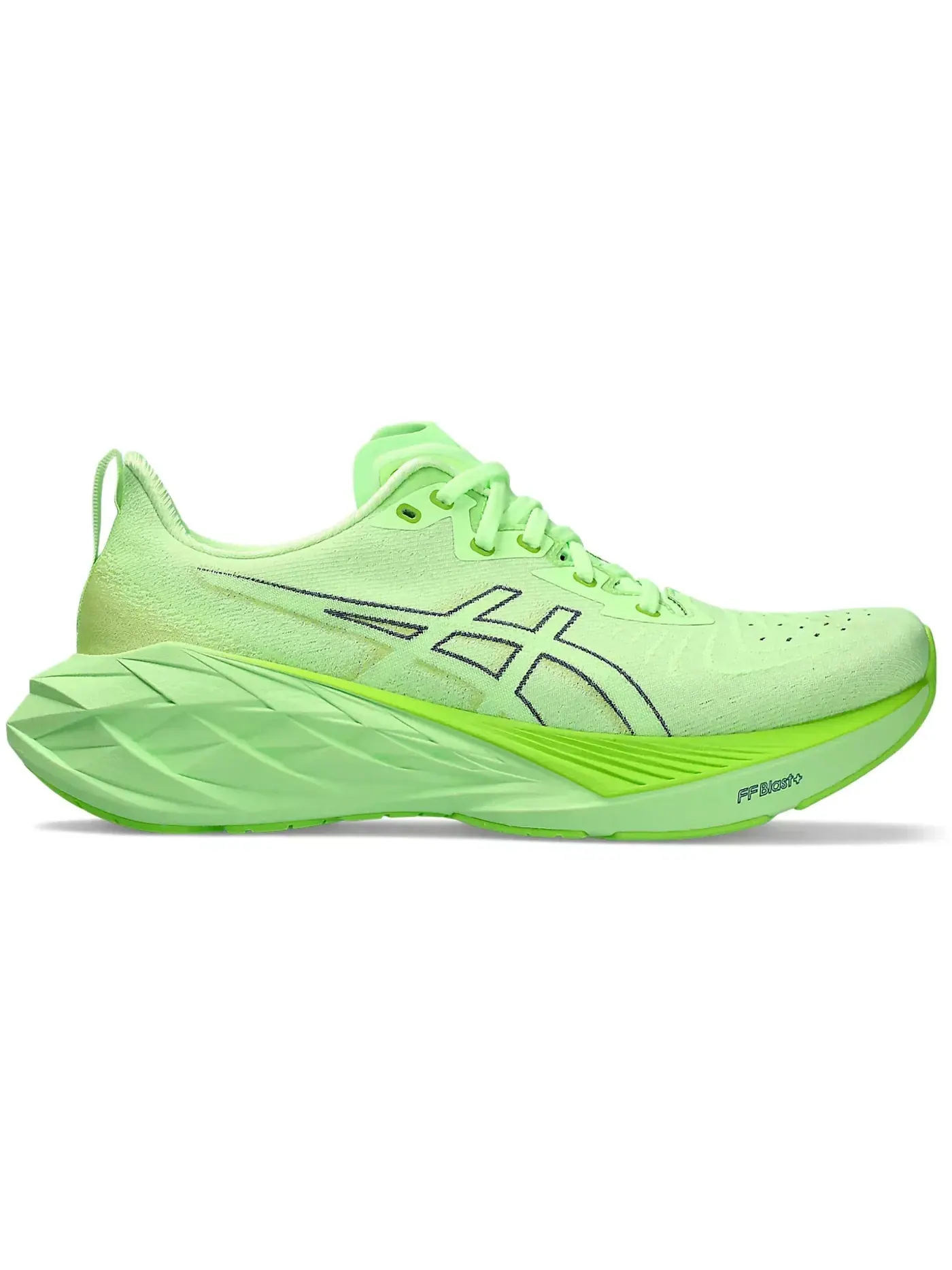 Мужские кроссовки для бега ASICS Novablast 4 — изображение 1 из 1, зеленый