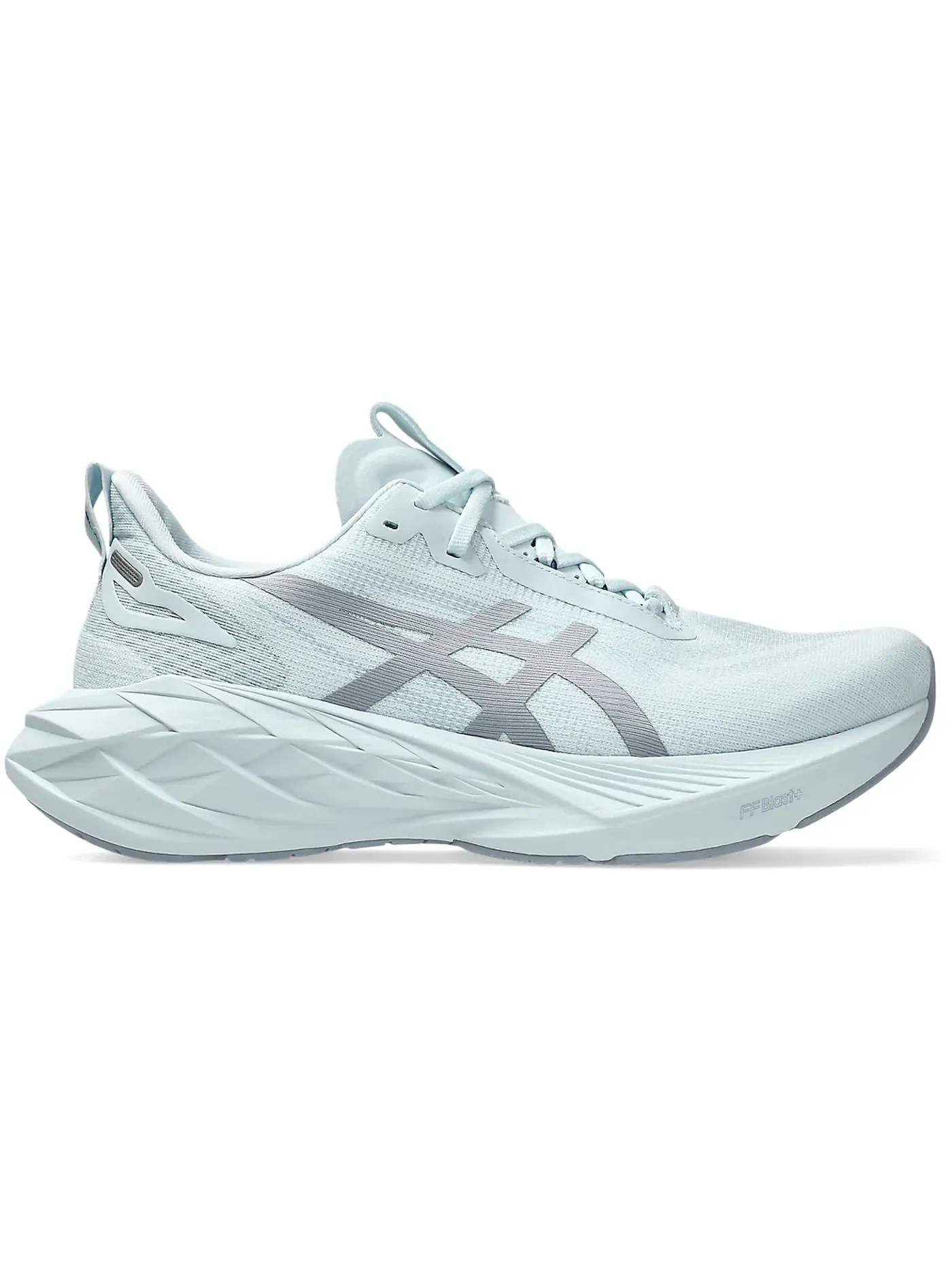 Мужские кроссовки для бега Novablast 4 Le ASICS — изображение 1 из 1, серый серый синий