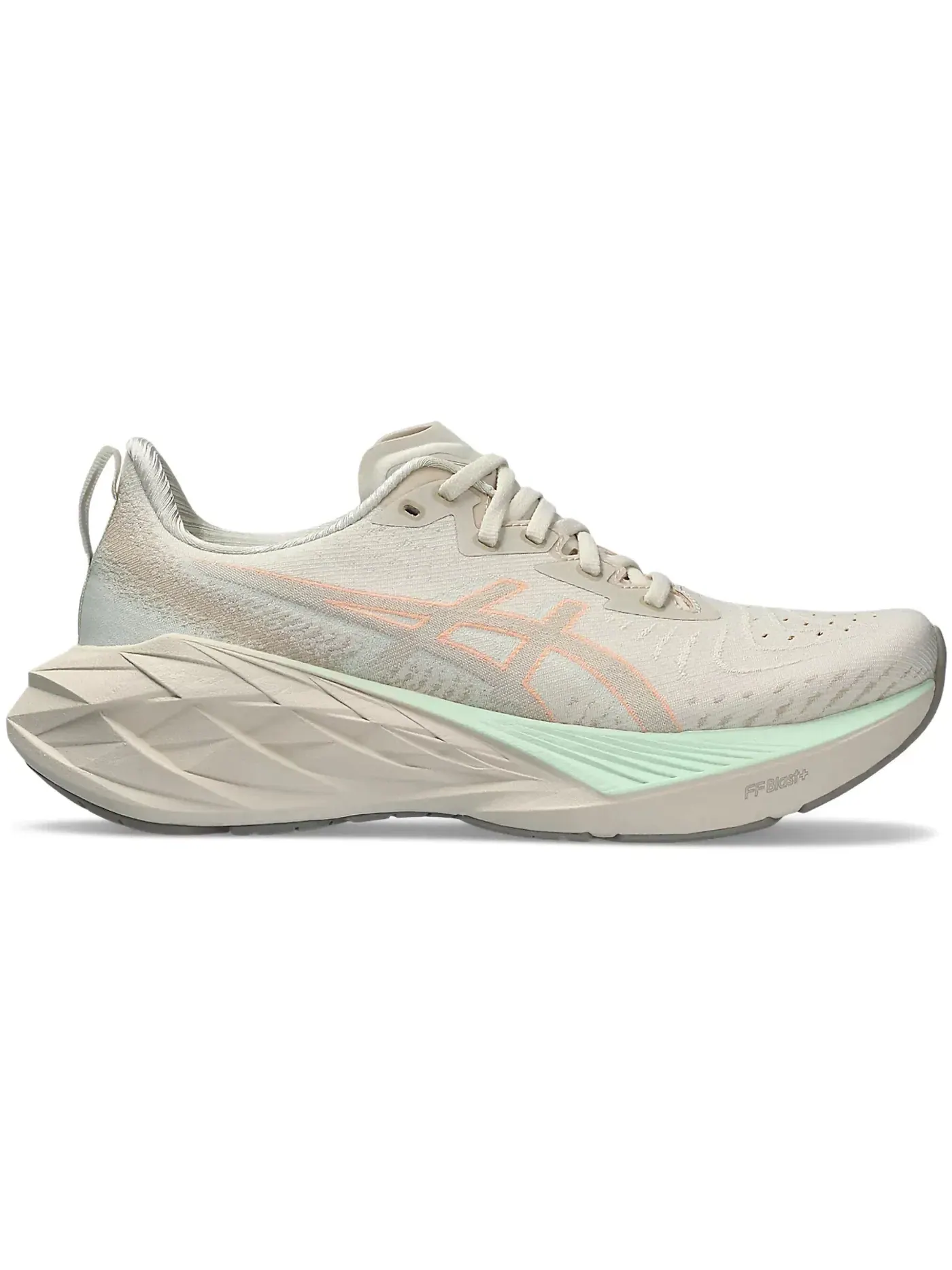 Женские кроссовки для бега ASICS Novablast 4, Oatmeal/Moonrock — изображение 1 из 1