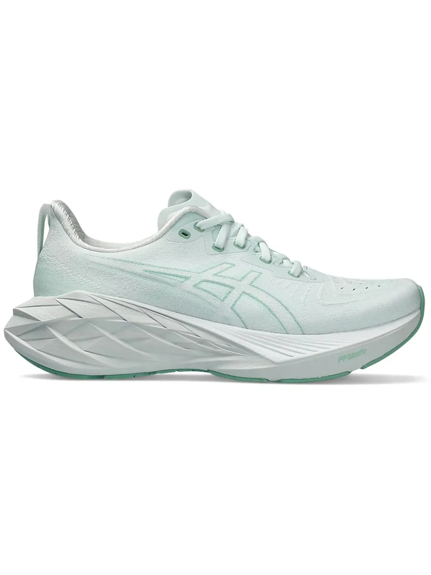 Женские кроссовки для бега ASICS Novablast 4 — изображение 1 из 1, бледный/белый