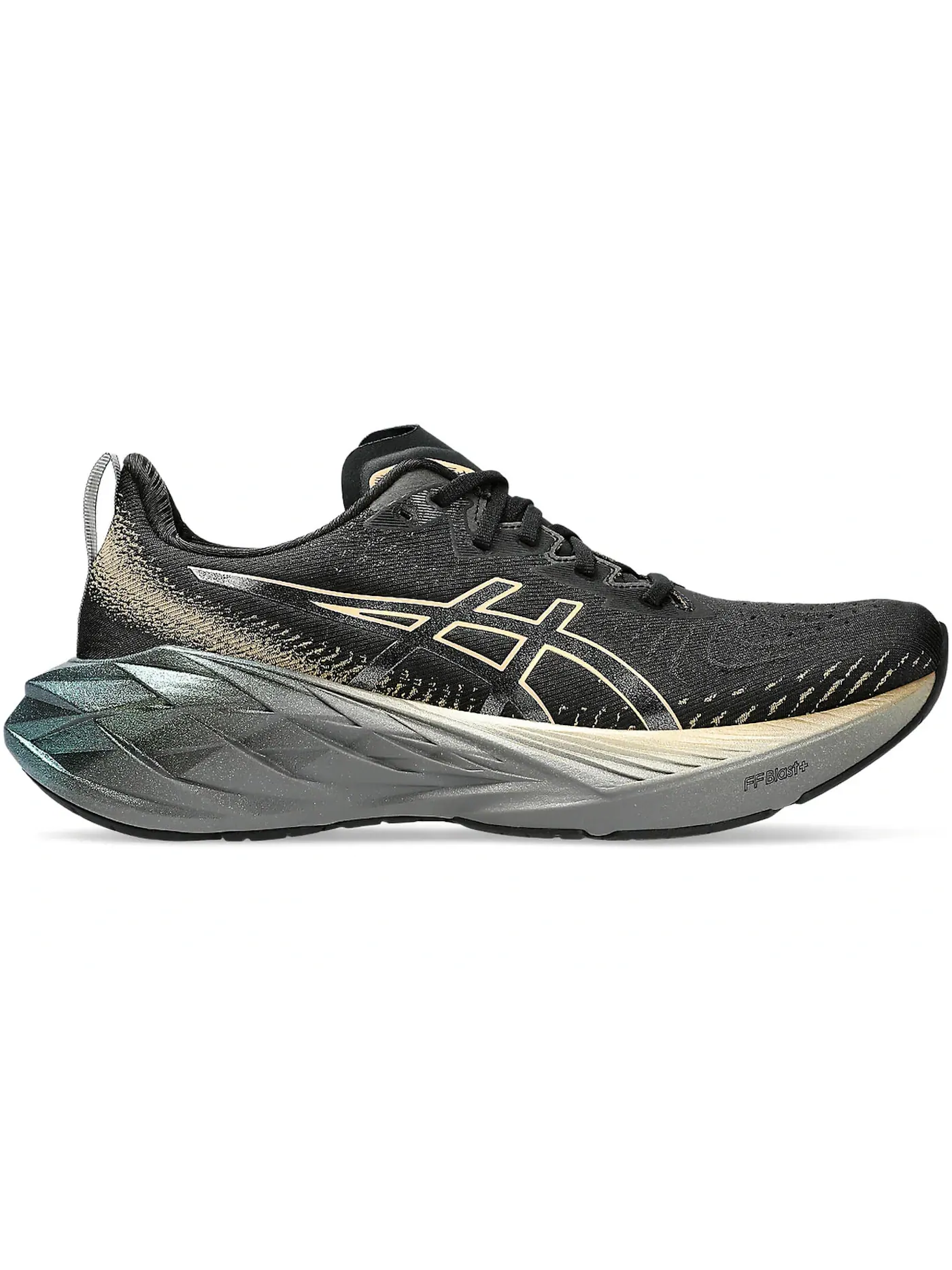 Мужские кроссовки для бега ASICS Novablast 4 Platinum — изображение 1 из 1, черный