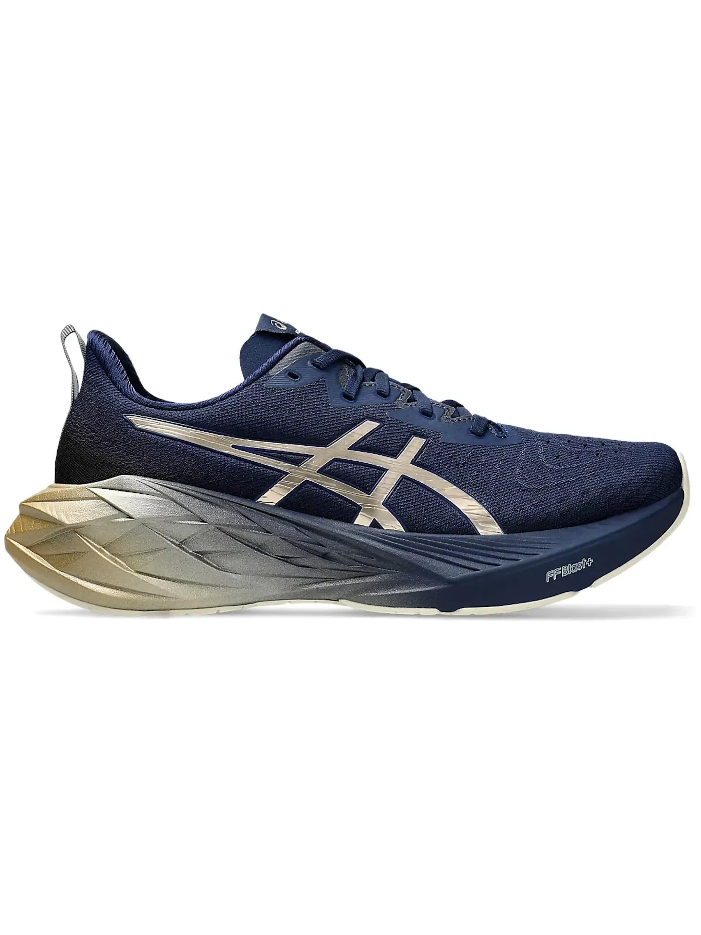 Мужские кроссовки для бега ASICS Novablast 4 Platinum — изображение 1 из 1, синий