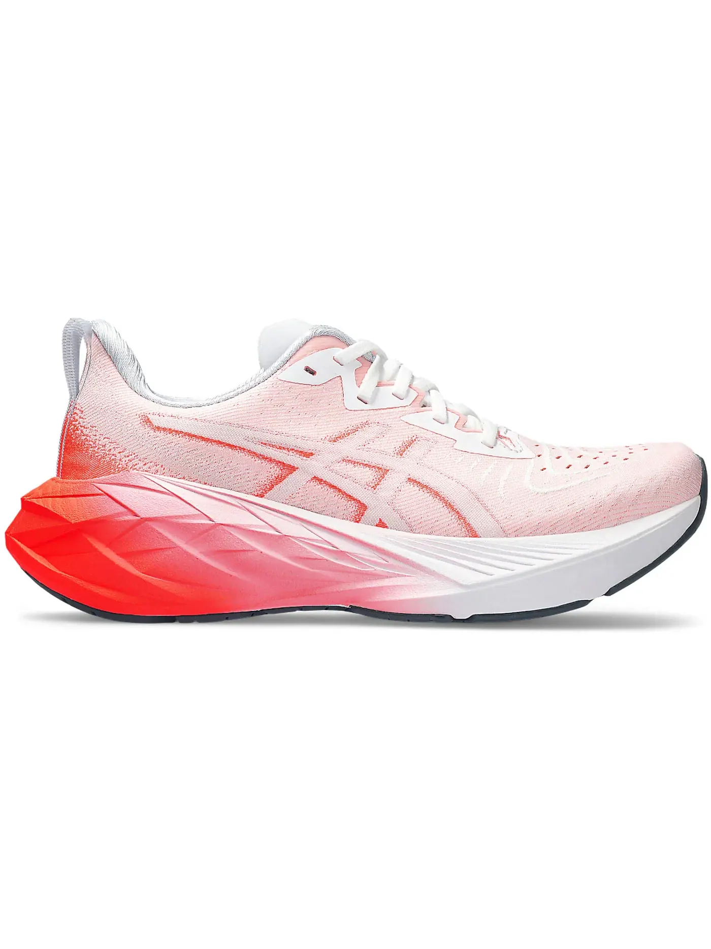 Мужские кроссовки для бега ASICS Novablast 4 — изображение 1 из 1, белый красный