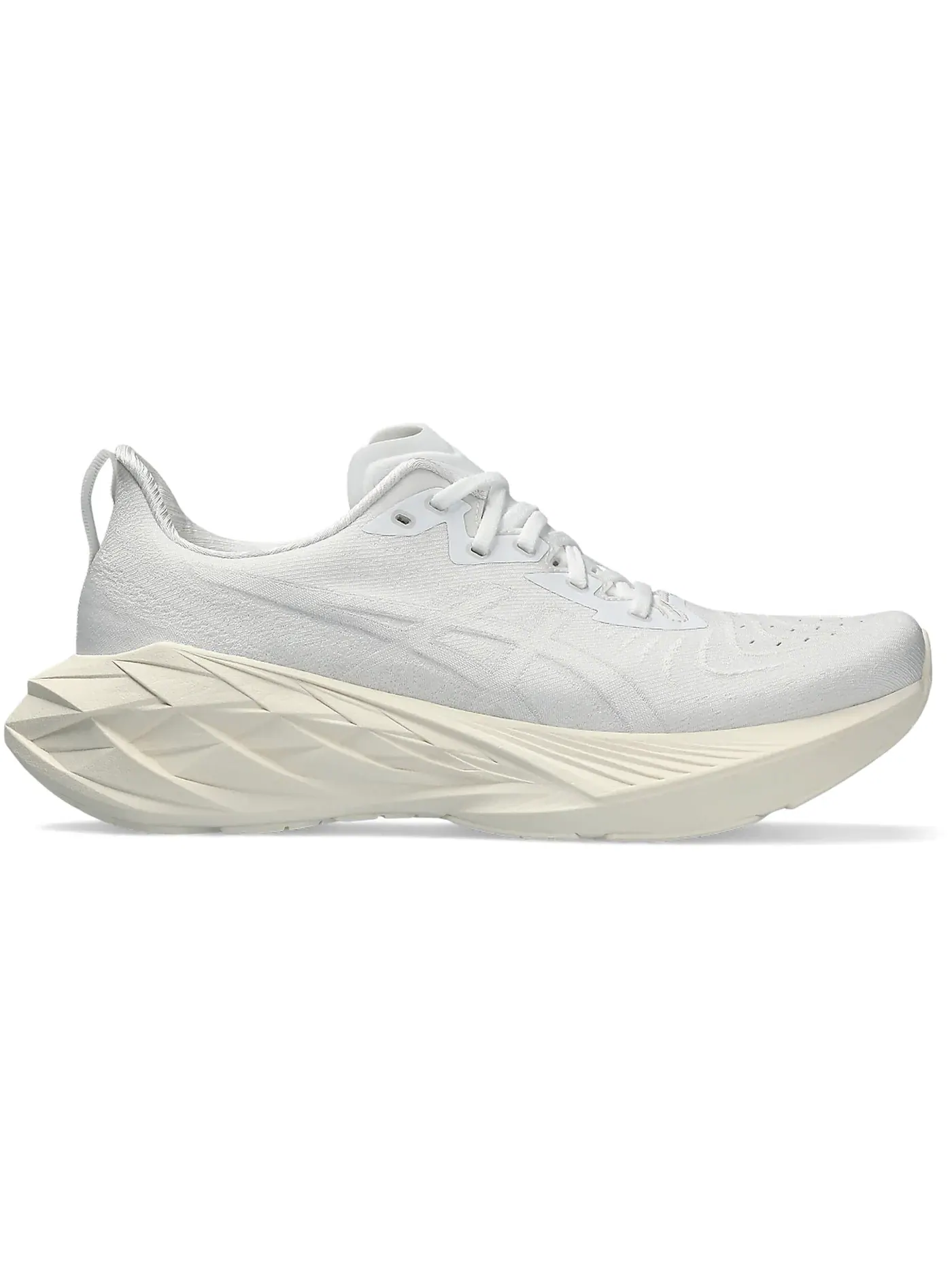 Мужские кроссовки для бега Novablast 4 ASICS — изображение 1 из 1, белый белый