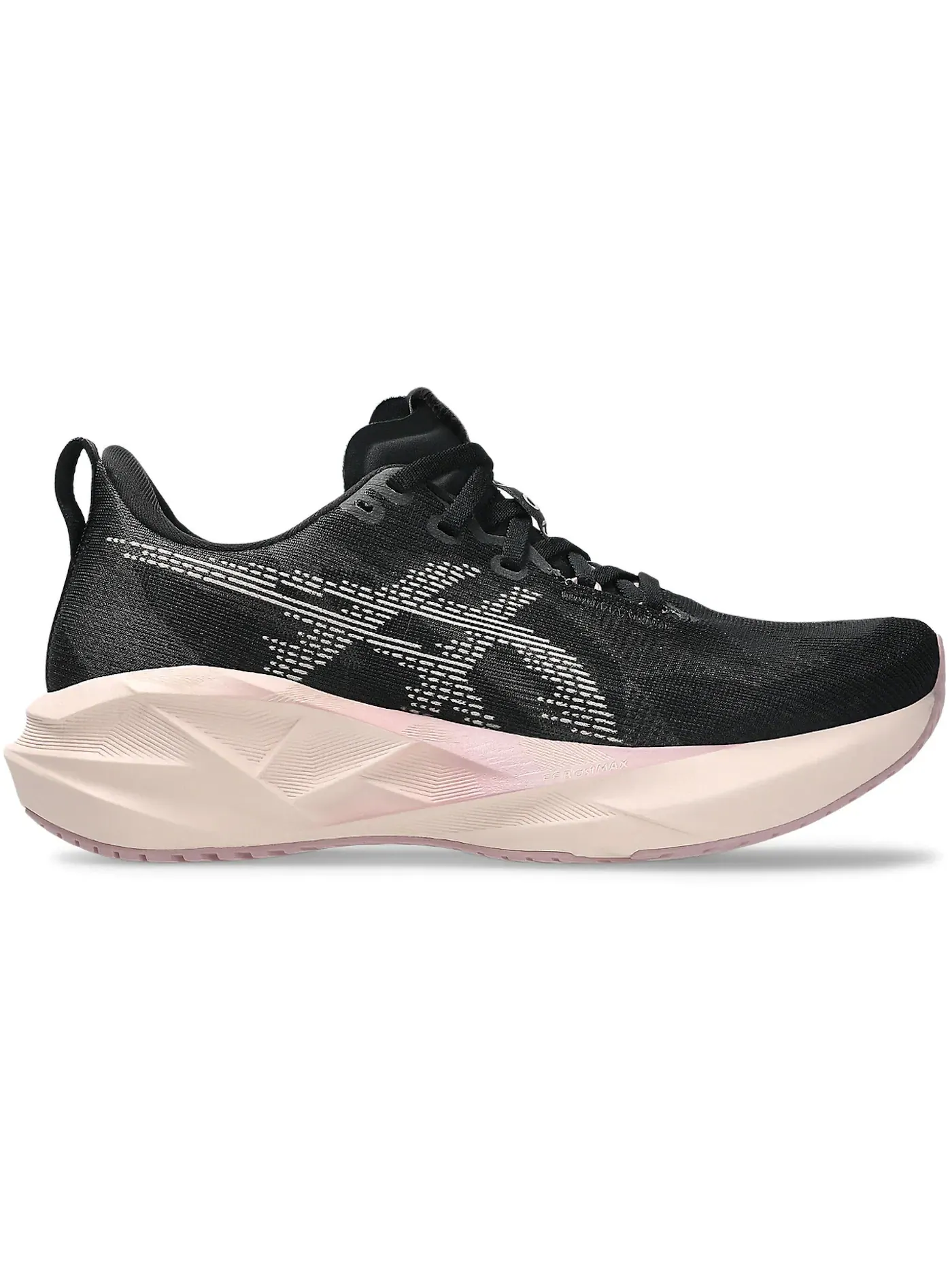 Женские кроссовки для бега Novablast 5 ASICS — изображение 1 из 1, черный/розовый