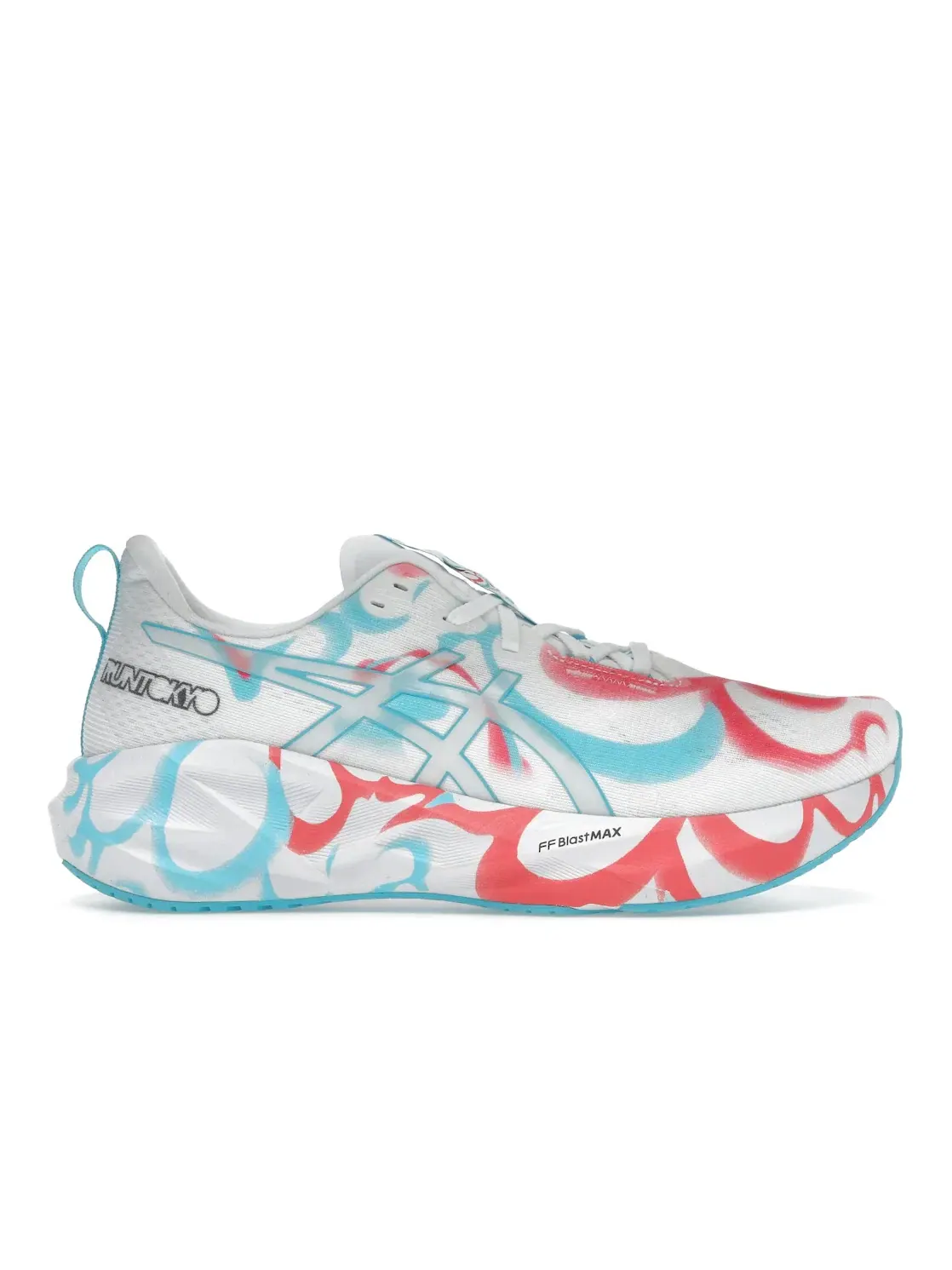 Мужские беговые кроссовки с технологией амортизации ASICS Novablast 5 — изображение 1 из 4, белый