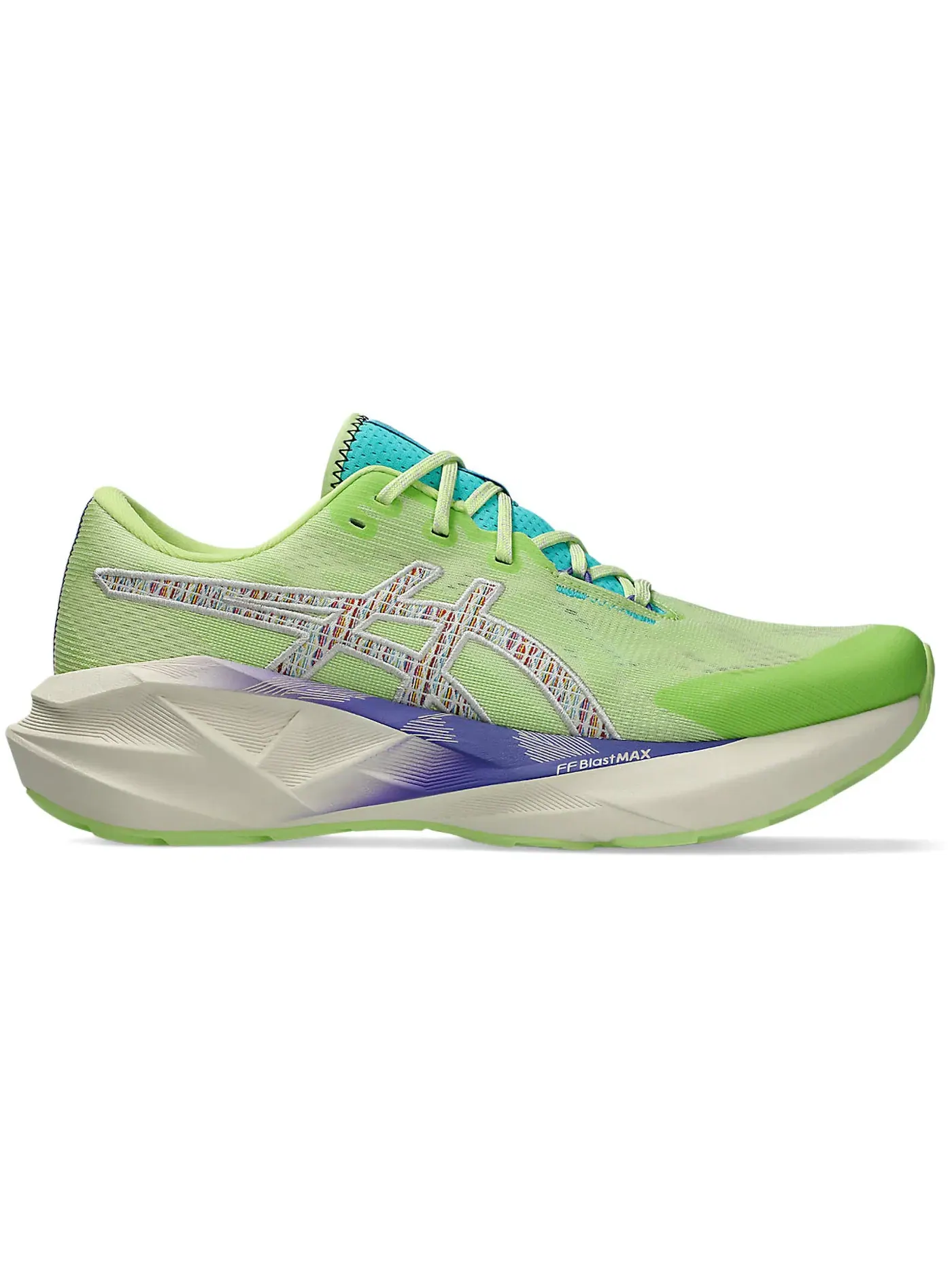 Мужские кроссовки беговые Novablast 5 TR ASICS — изображение 1 из 1, зеленый