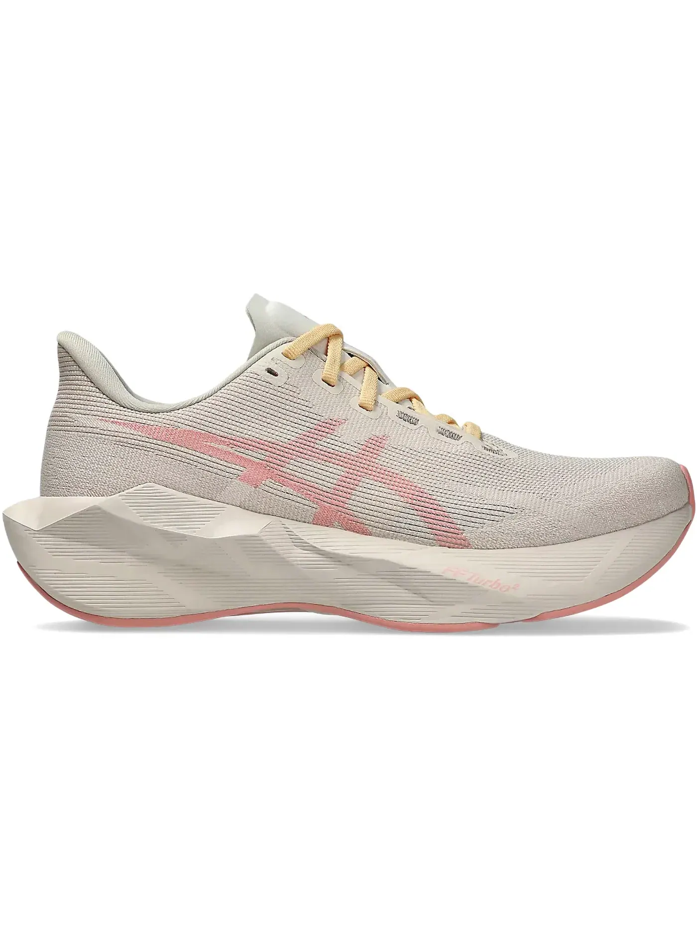 Женские кроссовки для бега ASICS Novablast 6 — изображение 1 из 1, бежевый/розовый